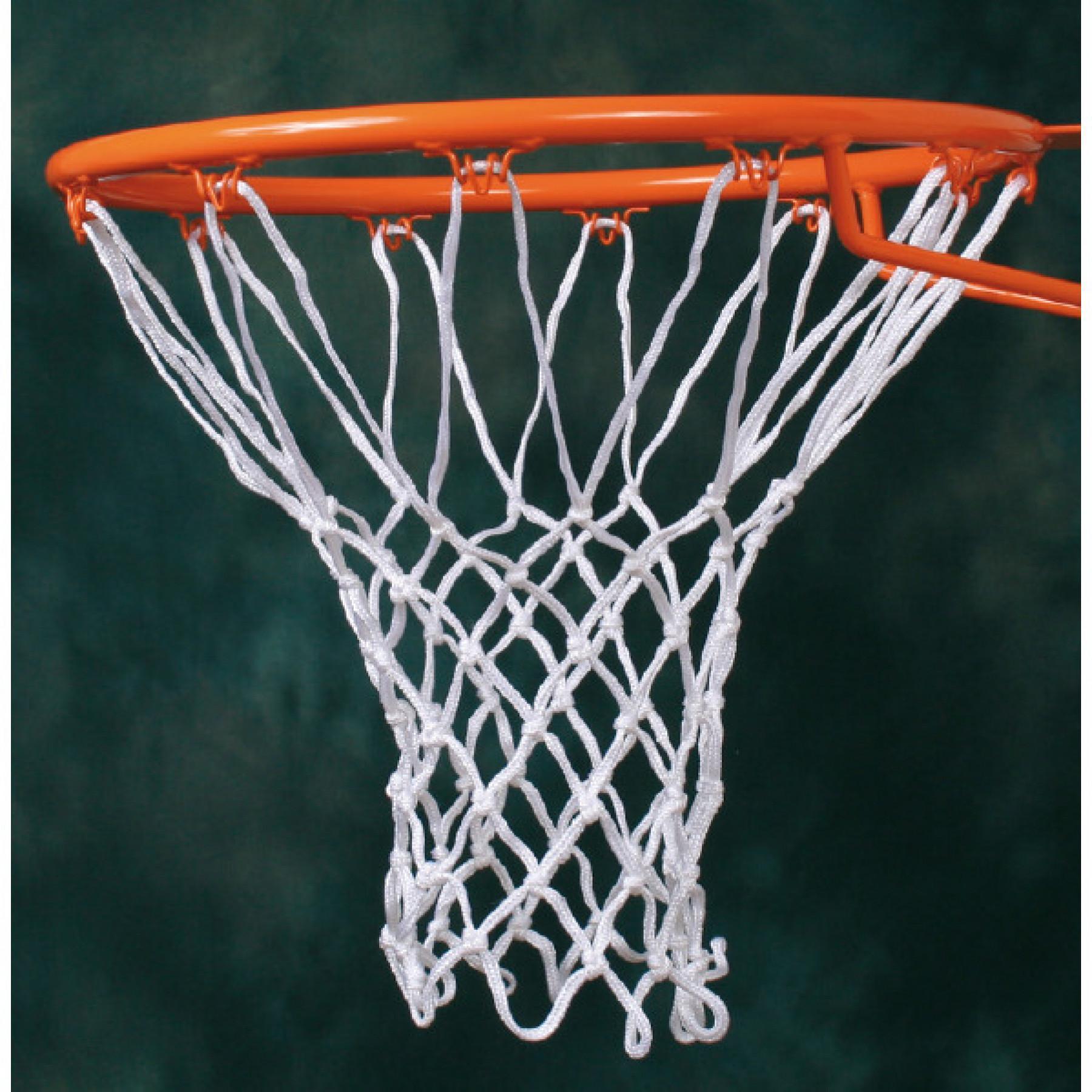 Paire de filets basket nylon (polyamide) 6mm Sporti France