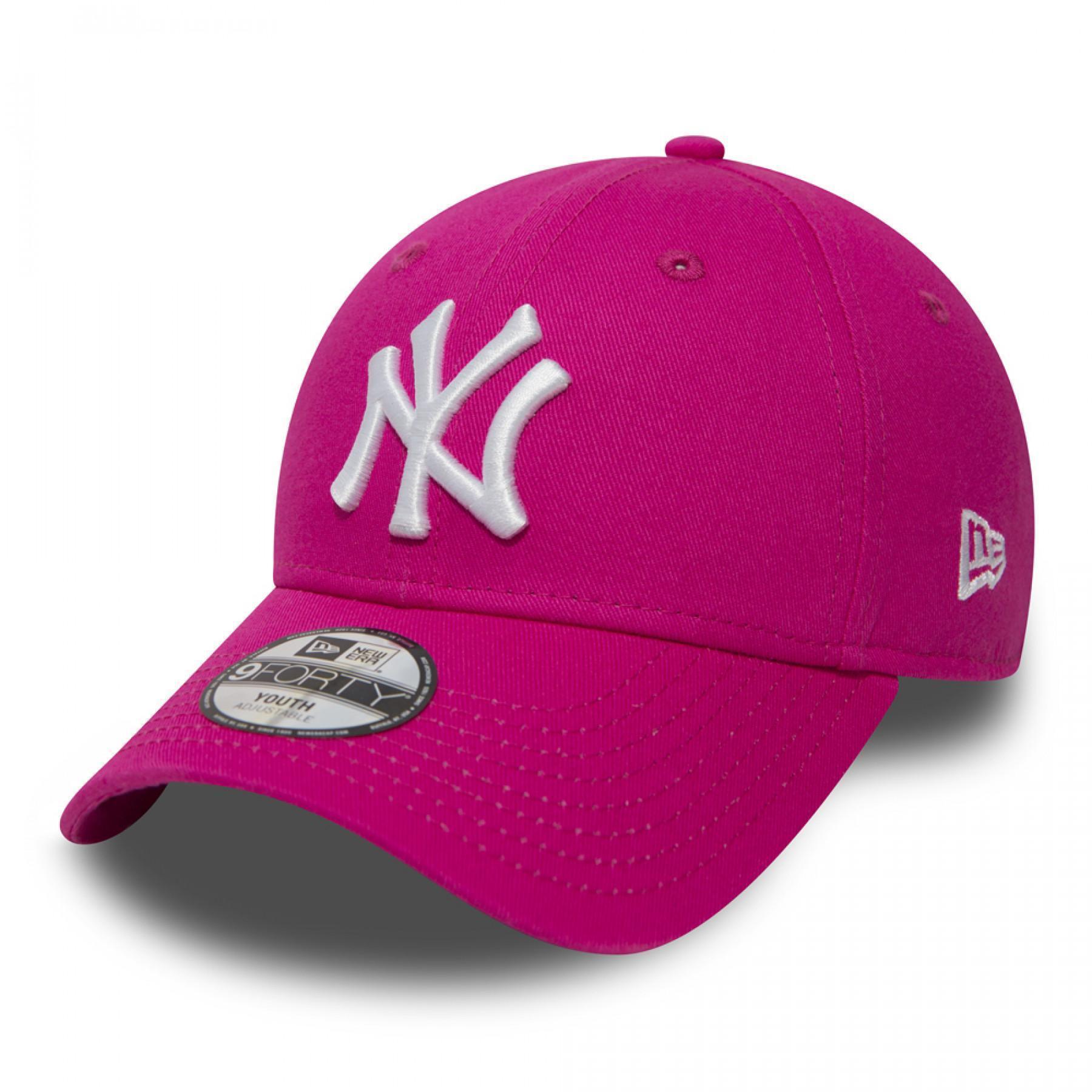 Casquette New York Yankees League Essential rouge ajustable 9FORTY pour  jeune
