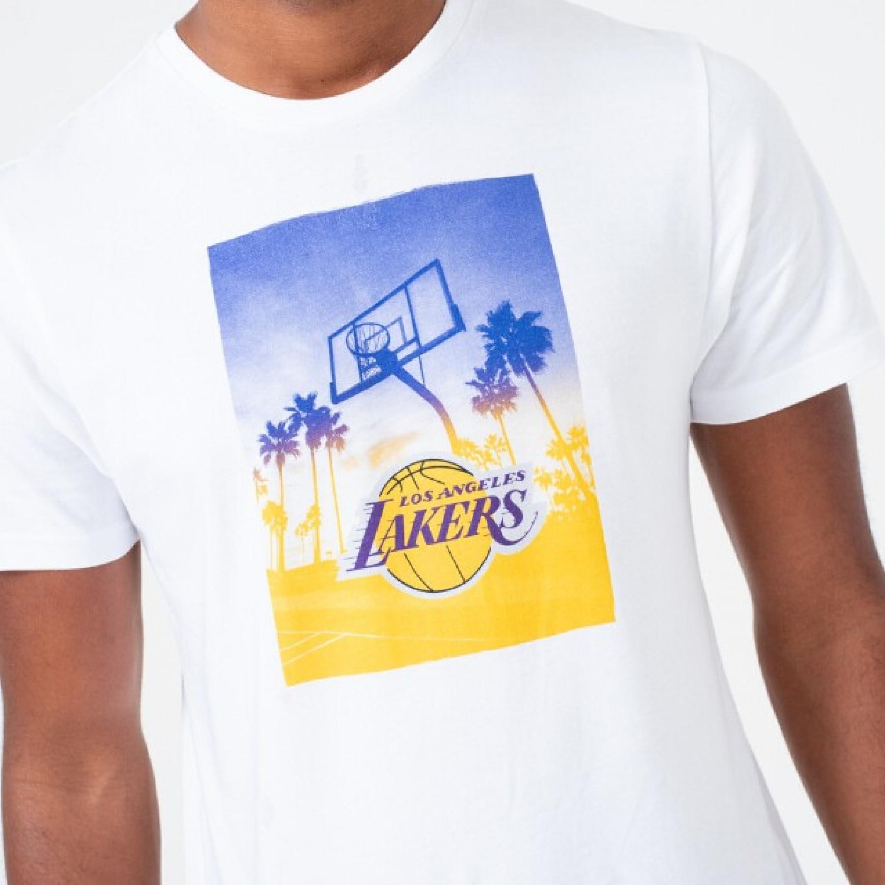 T-shirt New Era Lakers Graphic