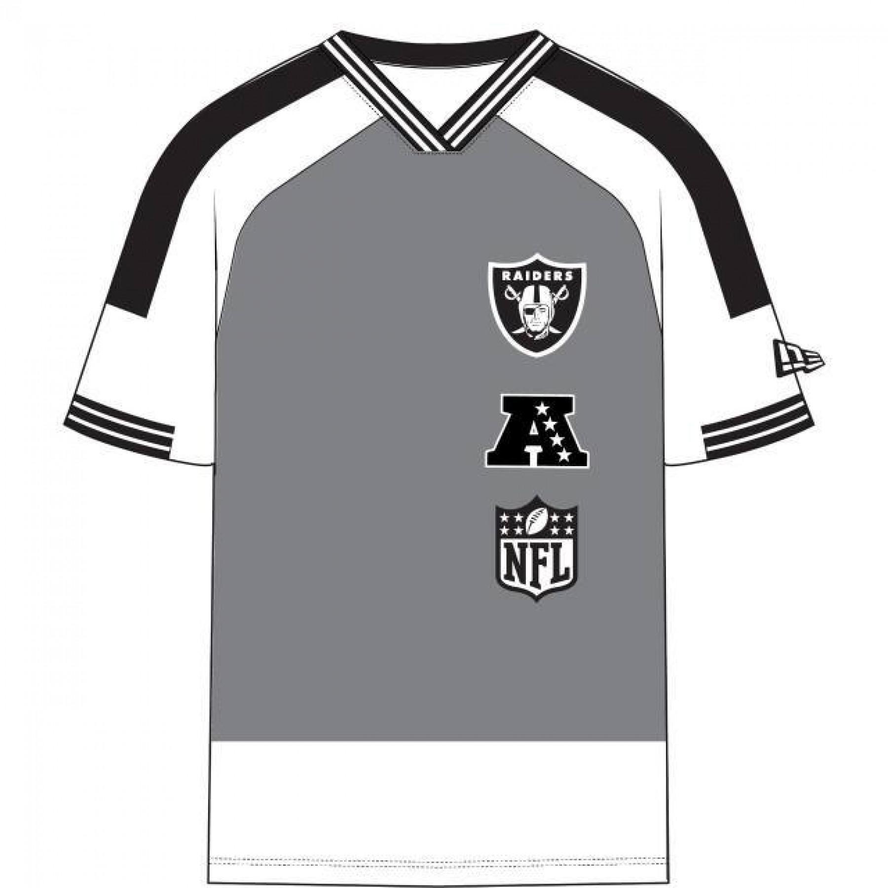 T-shirt New Era Stacked Logo Os Oakland Raiders