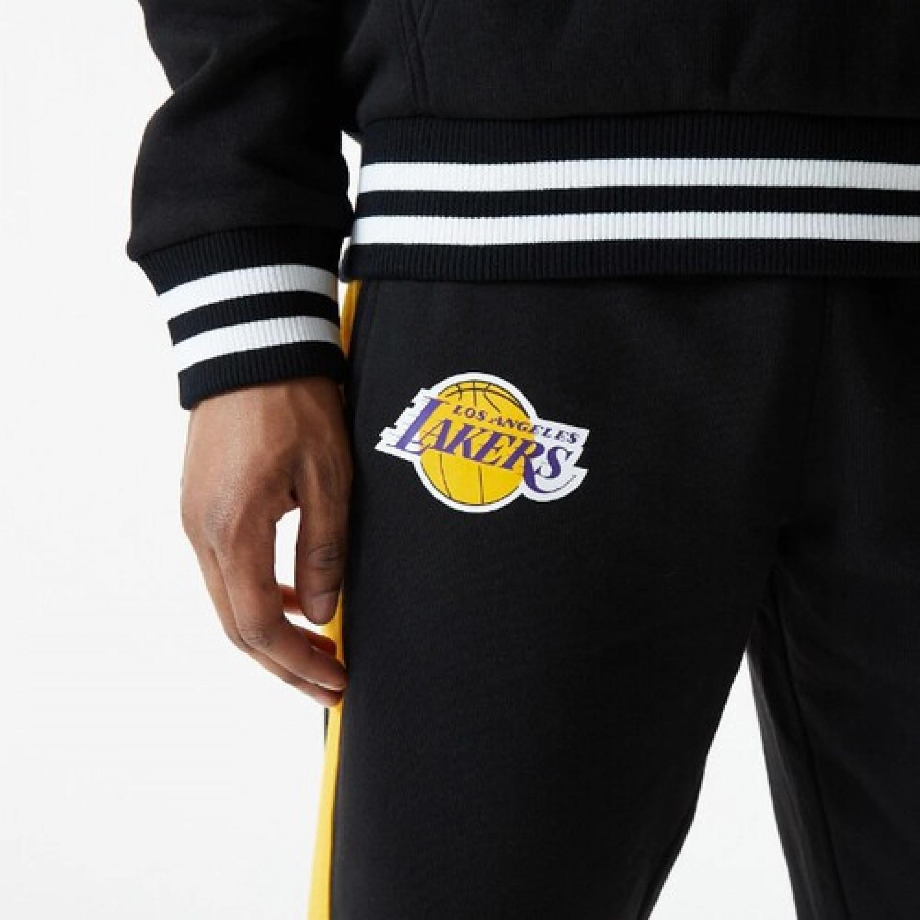 Pantalon jogging New Era NBA Logo Los Angeles Lakers