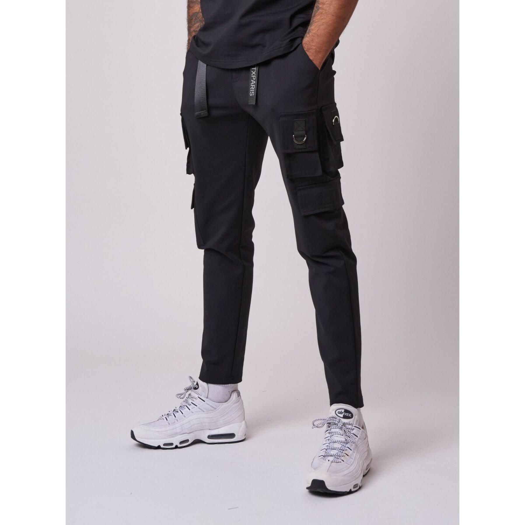 Pantalon à poches avec ceinture Project X Paris