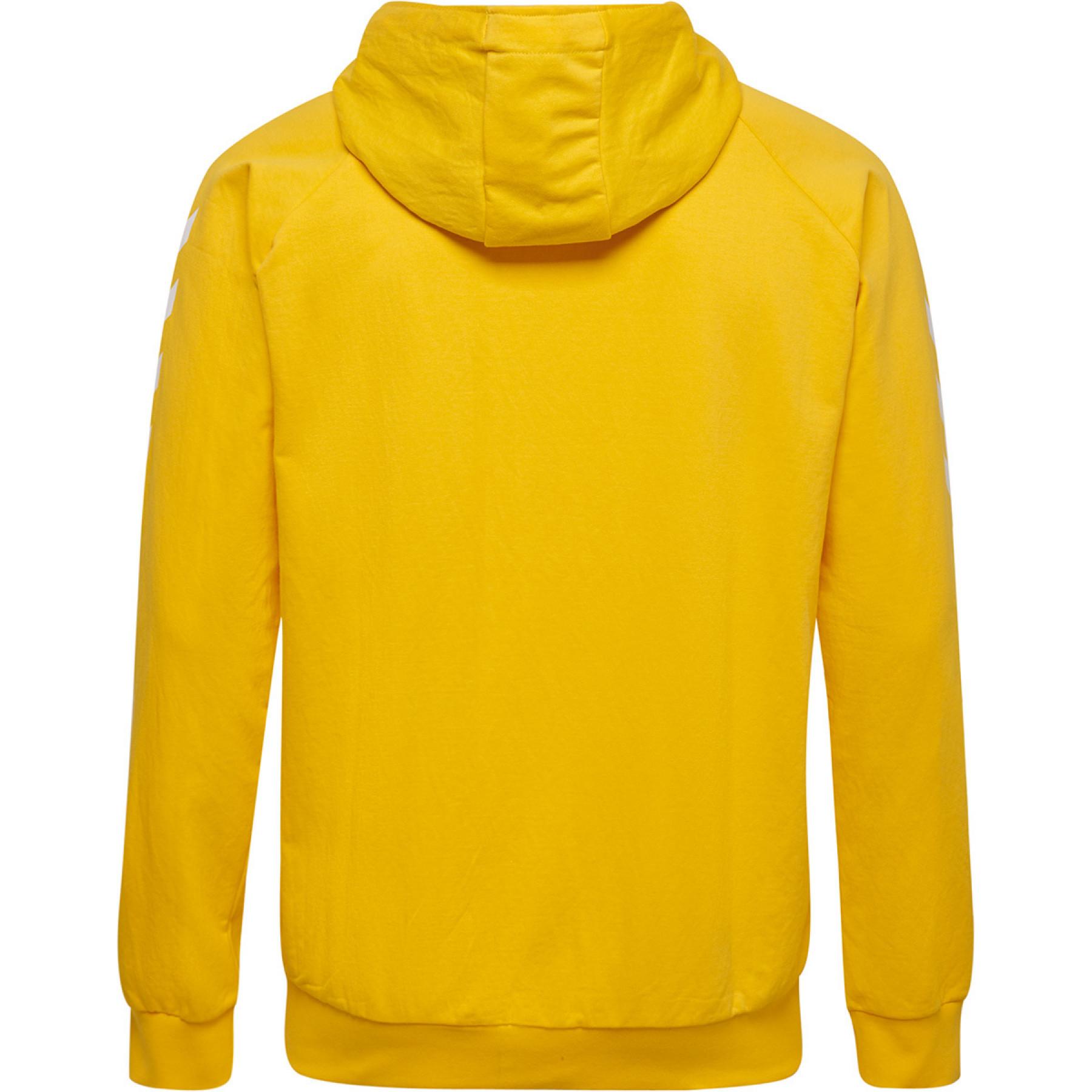Sweatshirt zippé à capuche Hummel hmlGO cotton