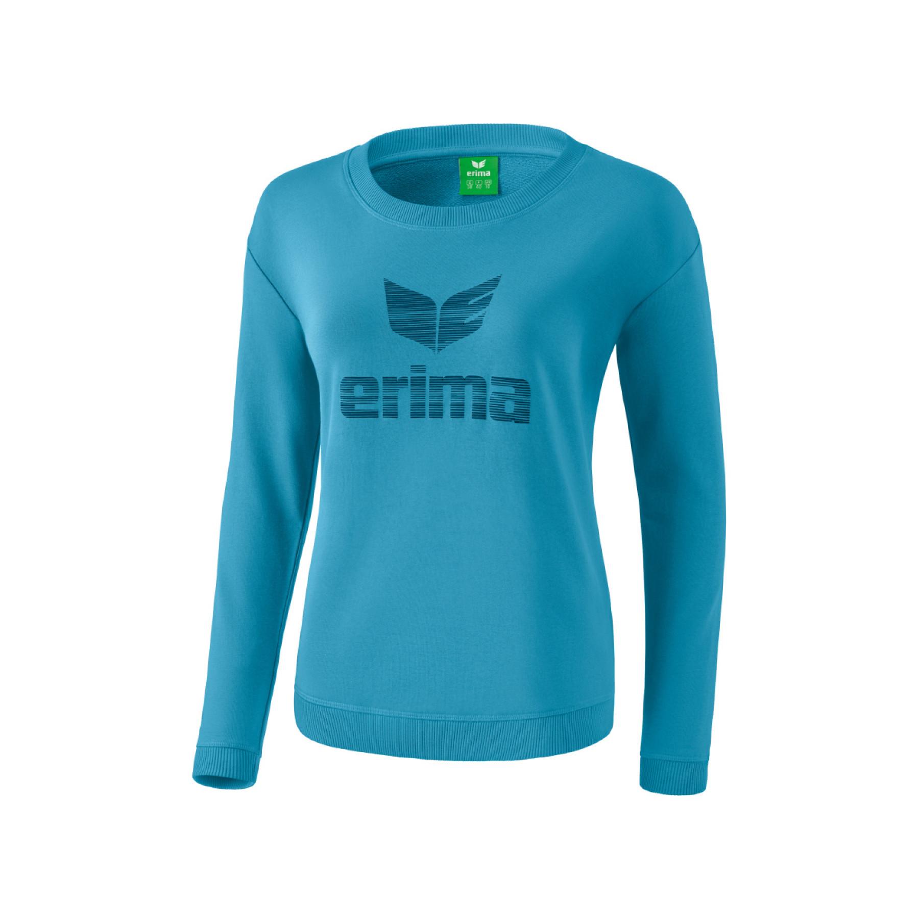 Sweat-shirt femme Erima essential à logo