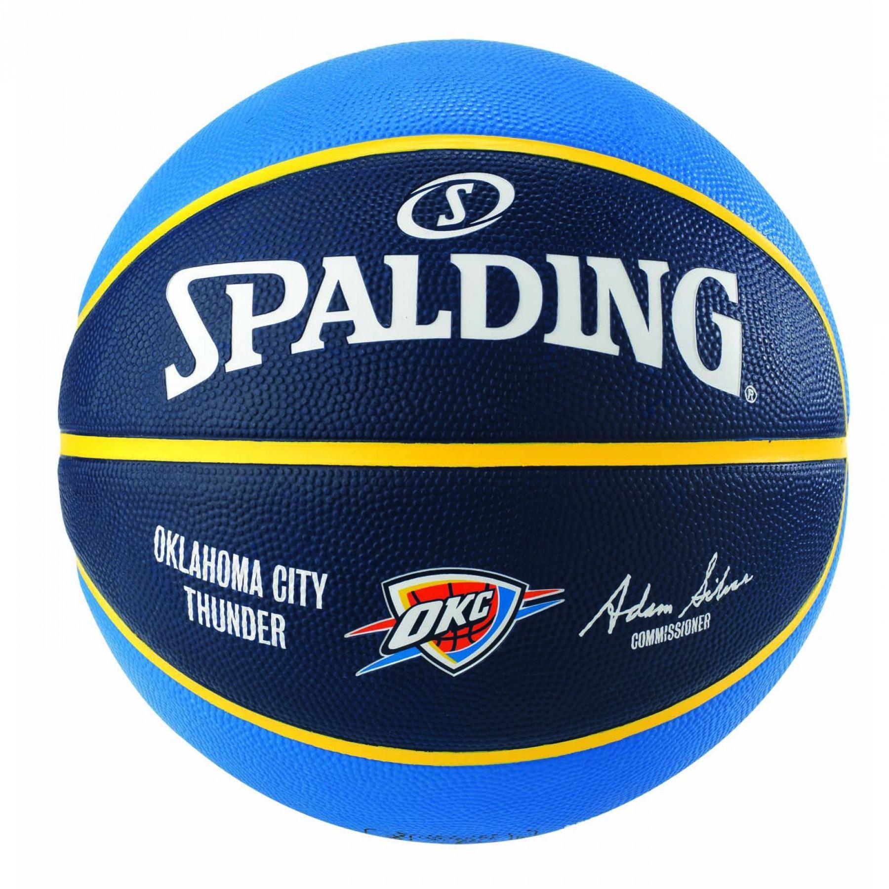 Ballon Spalding NBA team ball Oklahoma City Thunder