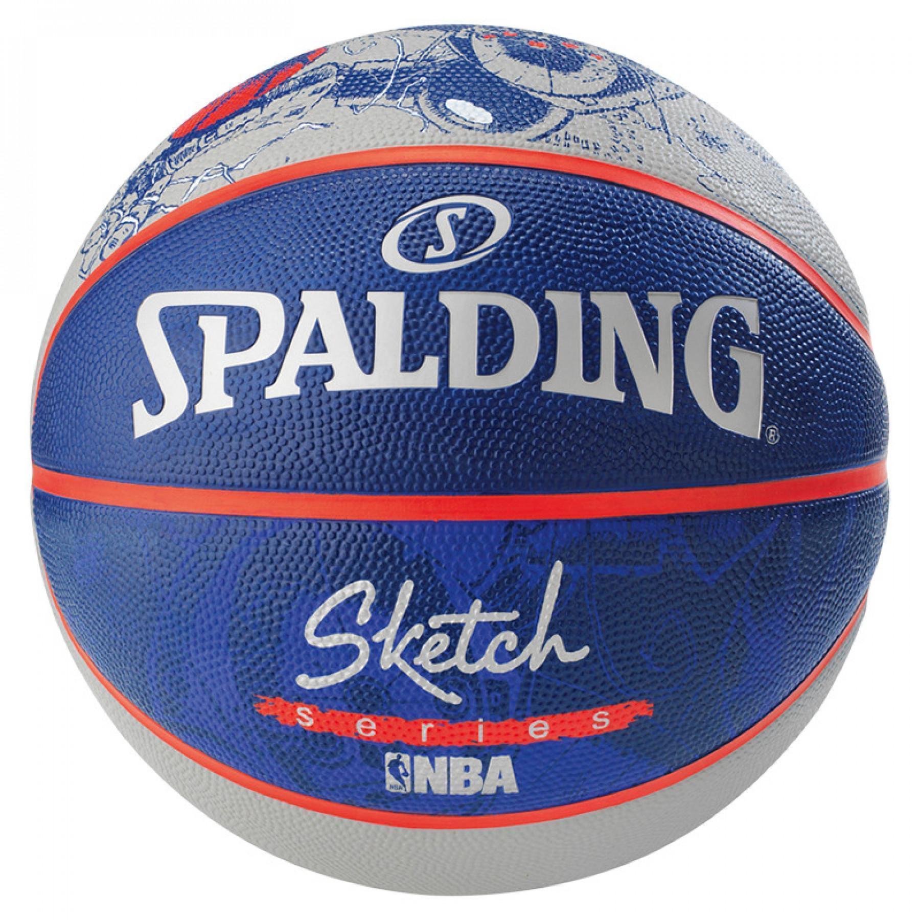 Ballon Spalding NBA Sketch Robot (83-677z)