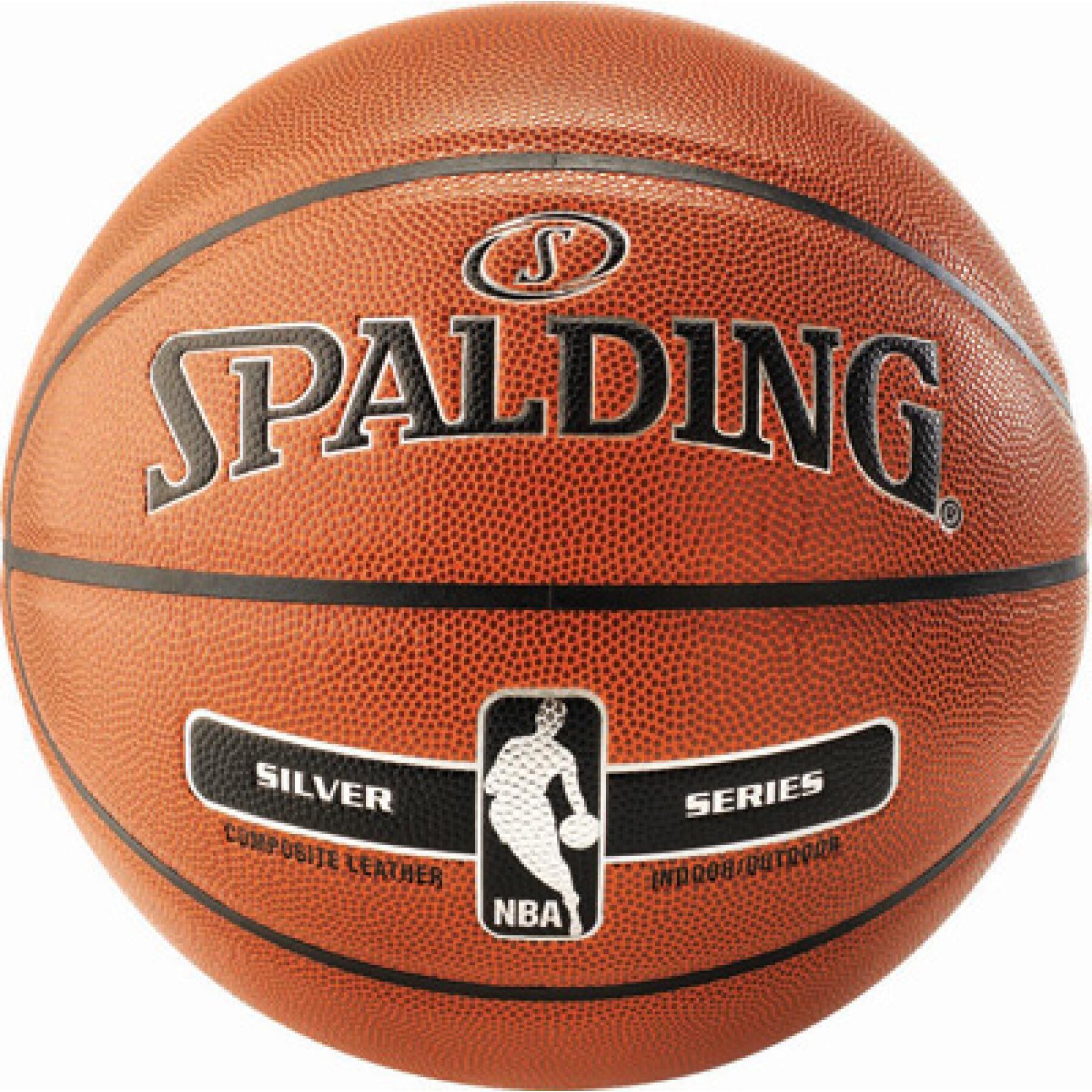 Ballon de basket Spalding Nba Silver indoor/outdoor