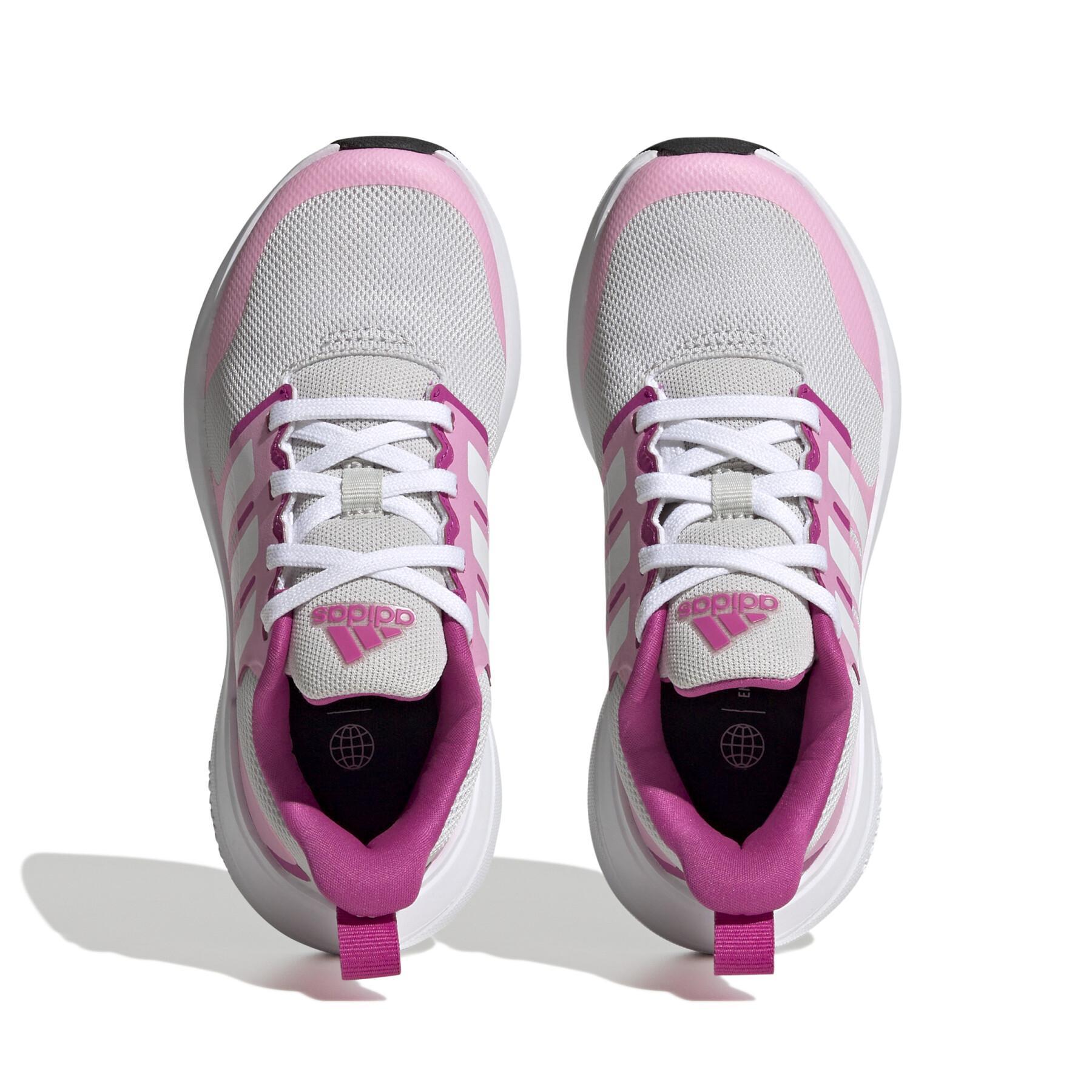 Chaussures de running à lacets enfant adidas Fortarun 2.0 Cloudfoam