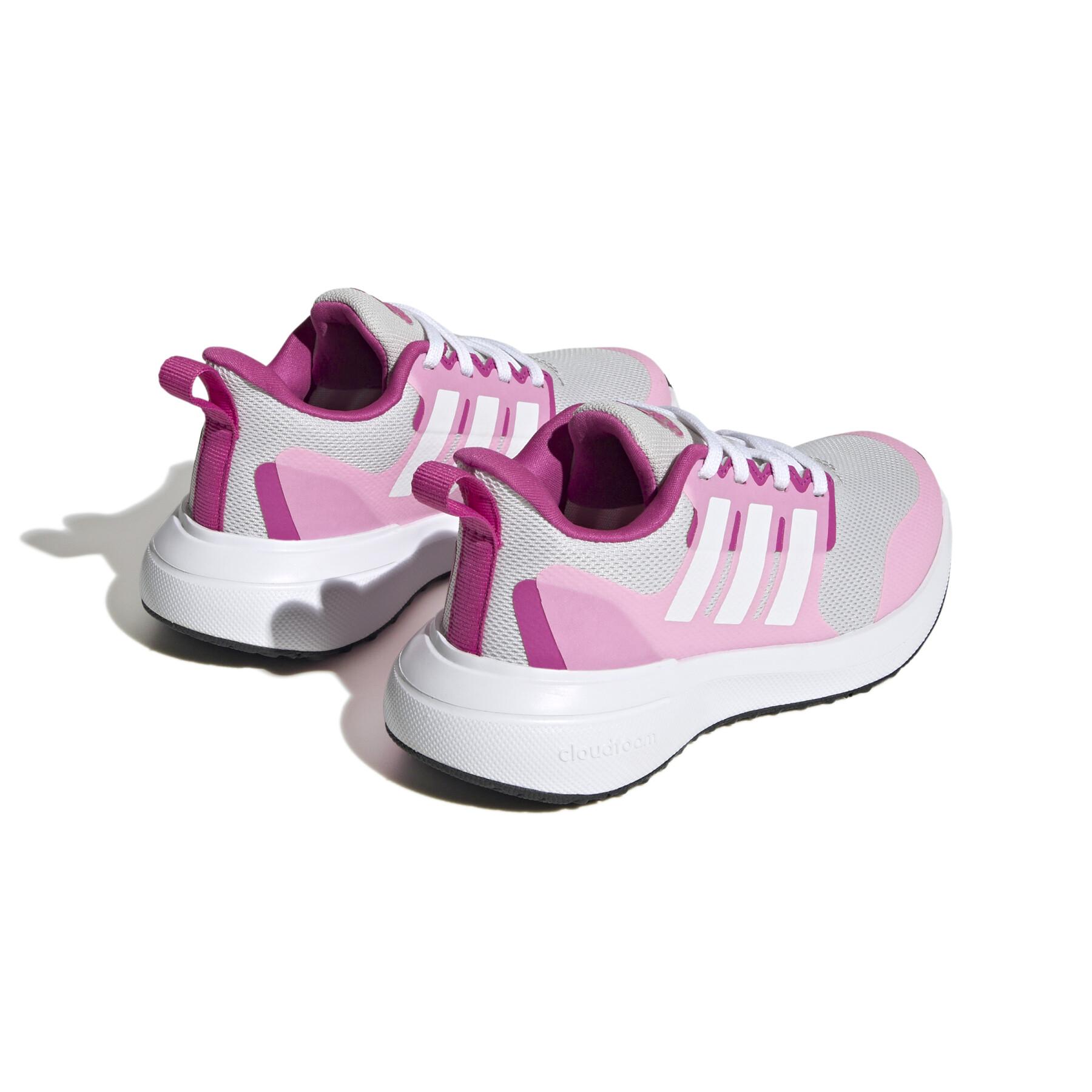 Chaussures de running à lacets enfant adidas Fortarun 2.0 Cloudfoam