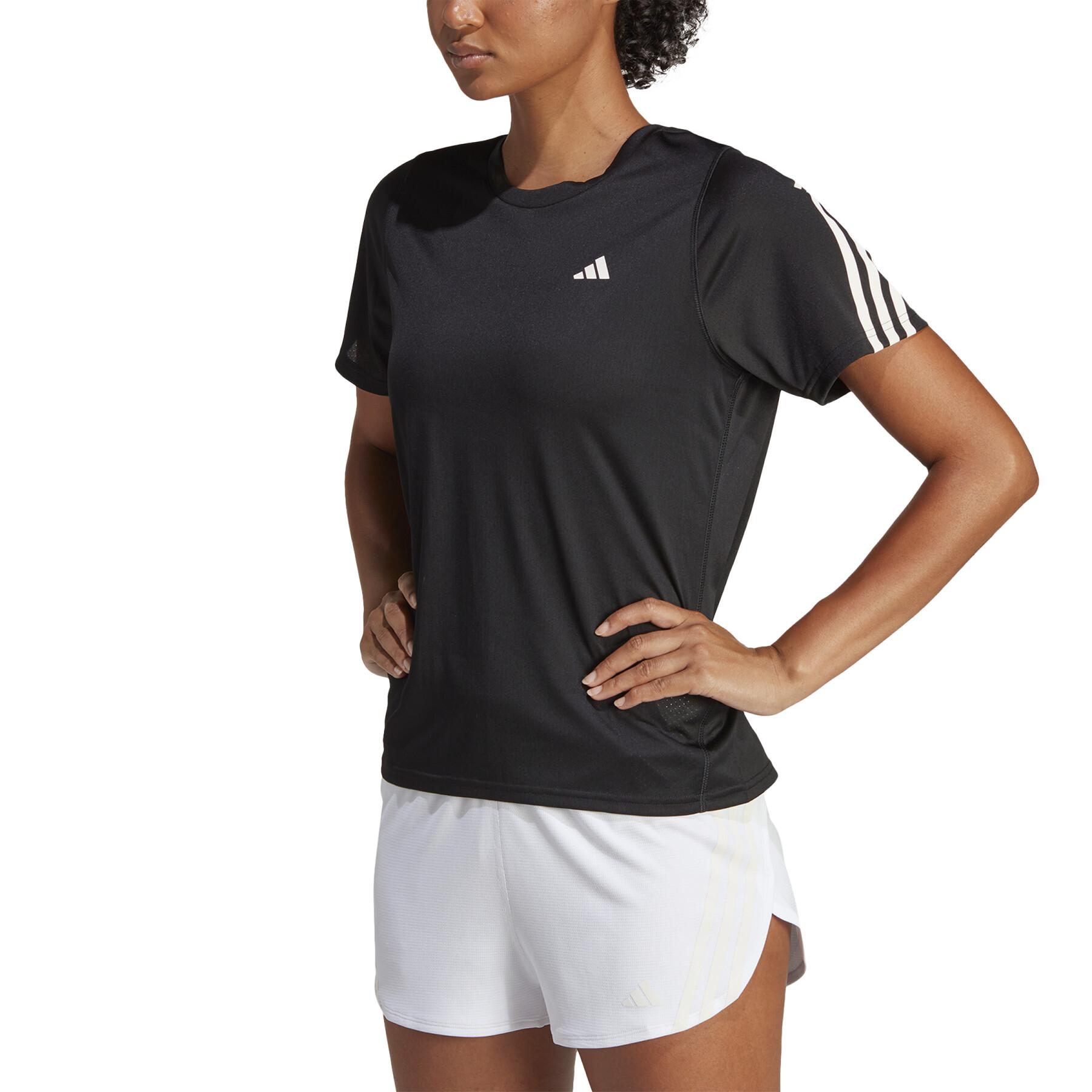 Maillot femme adidas 3-Stripes Run Icons Low Carbon