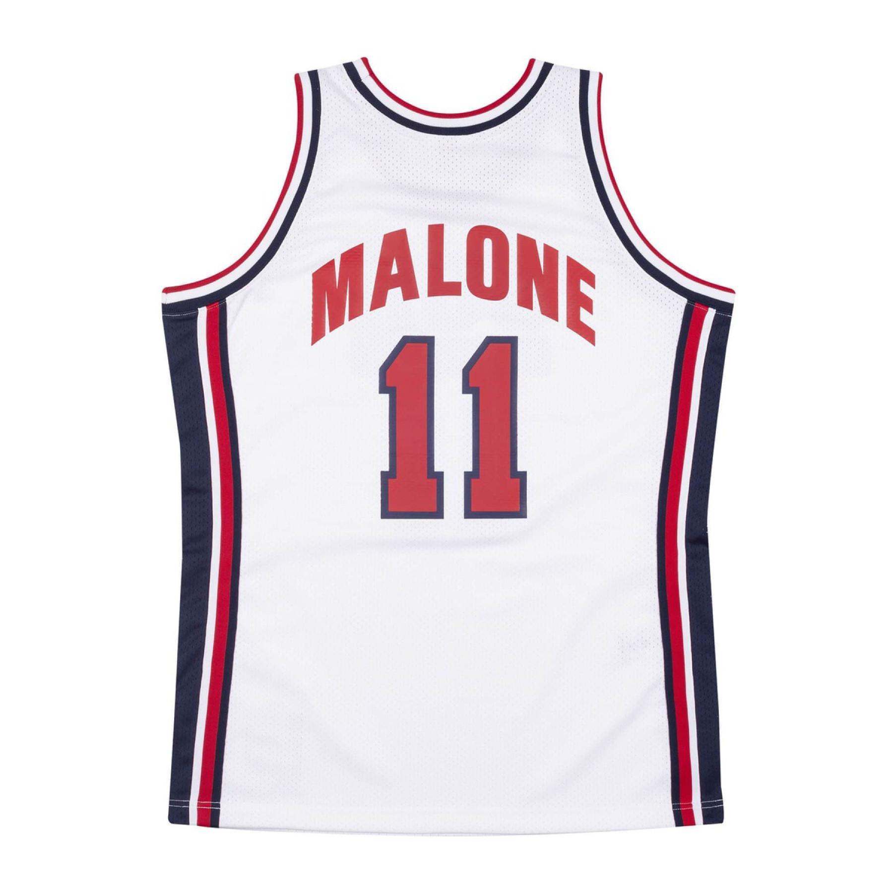 Maillot domicile authentique Team USA Karl Malone 1992