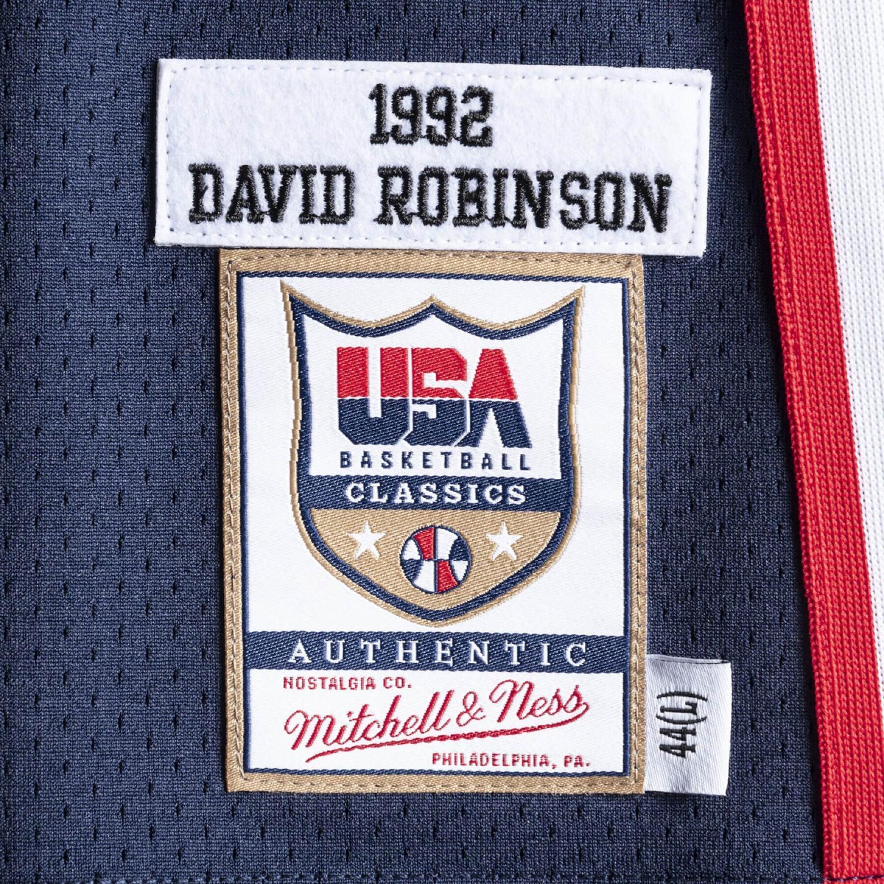 Maillot authentique Team USA nba David Robinson