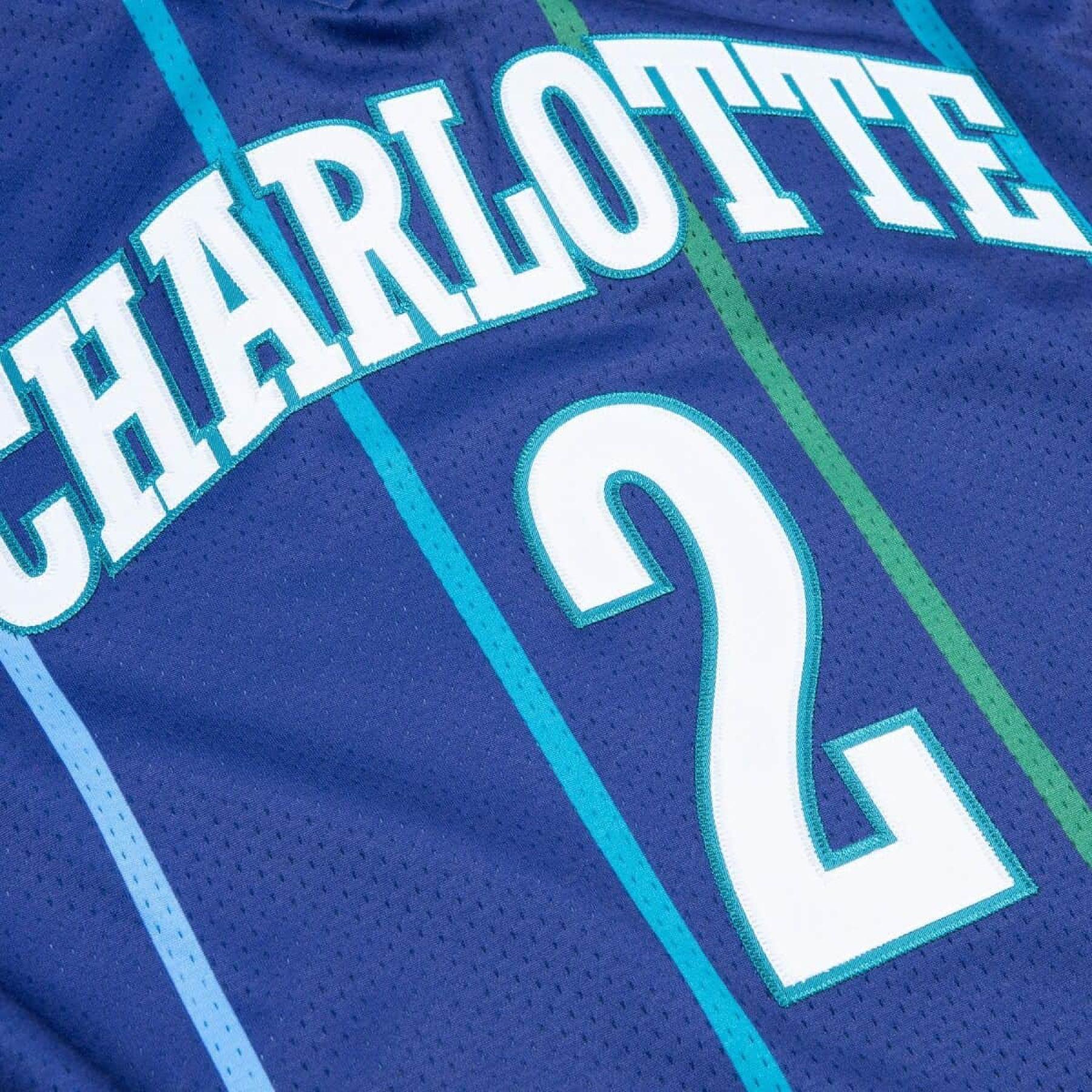 Maillot authentique Charlotte Hornets Larry Johnson 1994/95