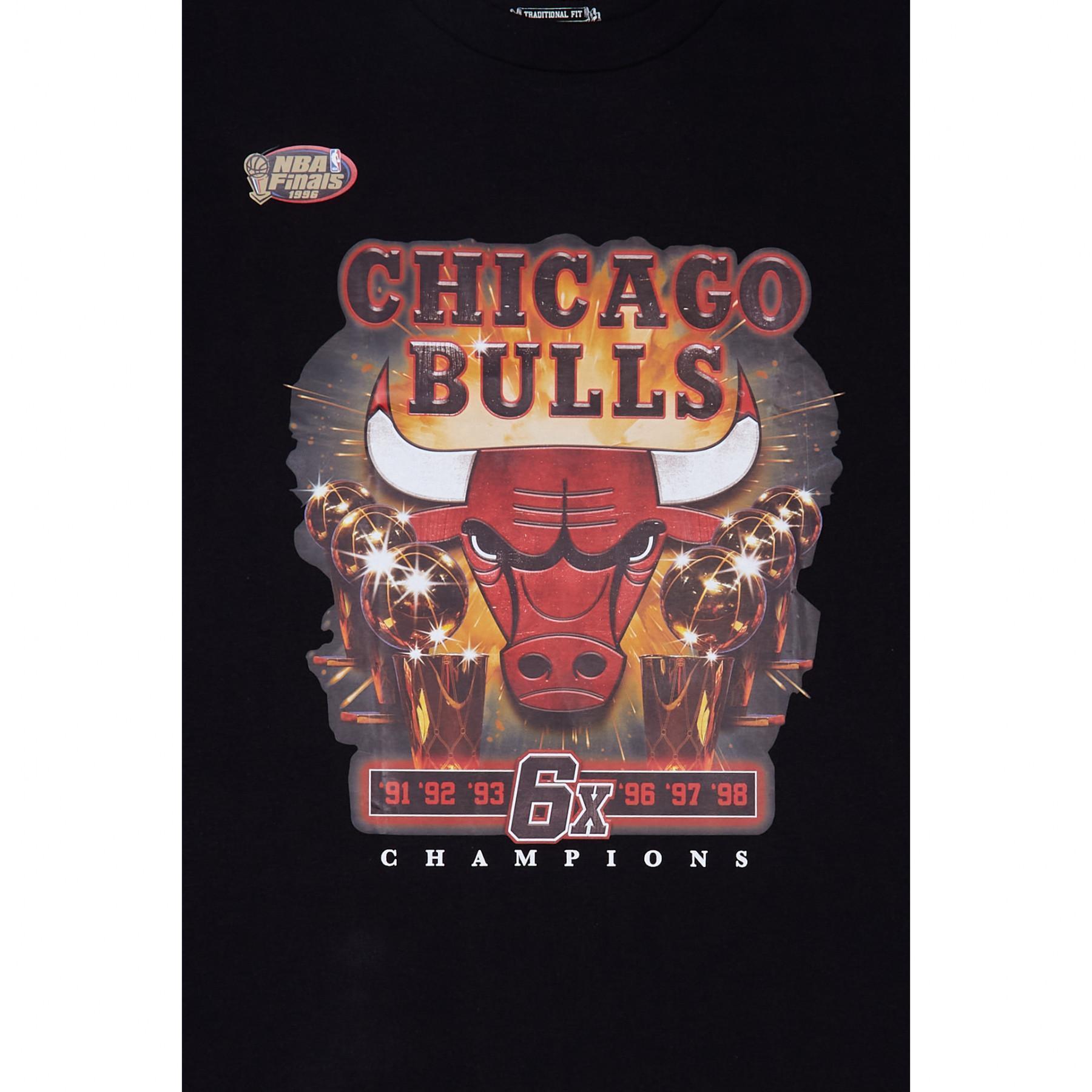 T-shirt last dance Chicago Bulls 6x champs