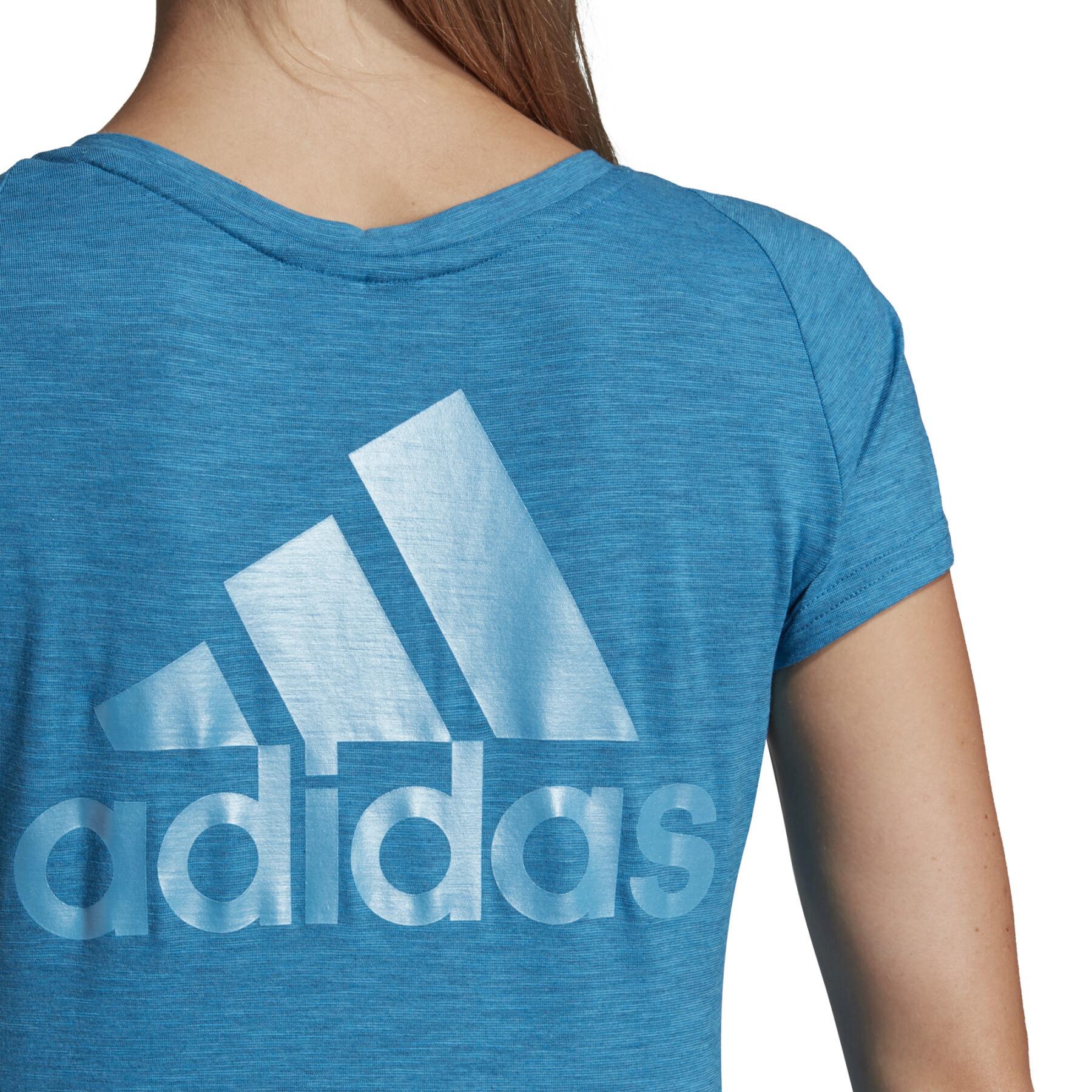 T-shirt col v femme adidas ID Winners