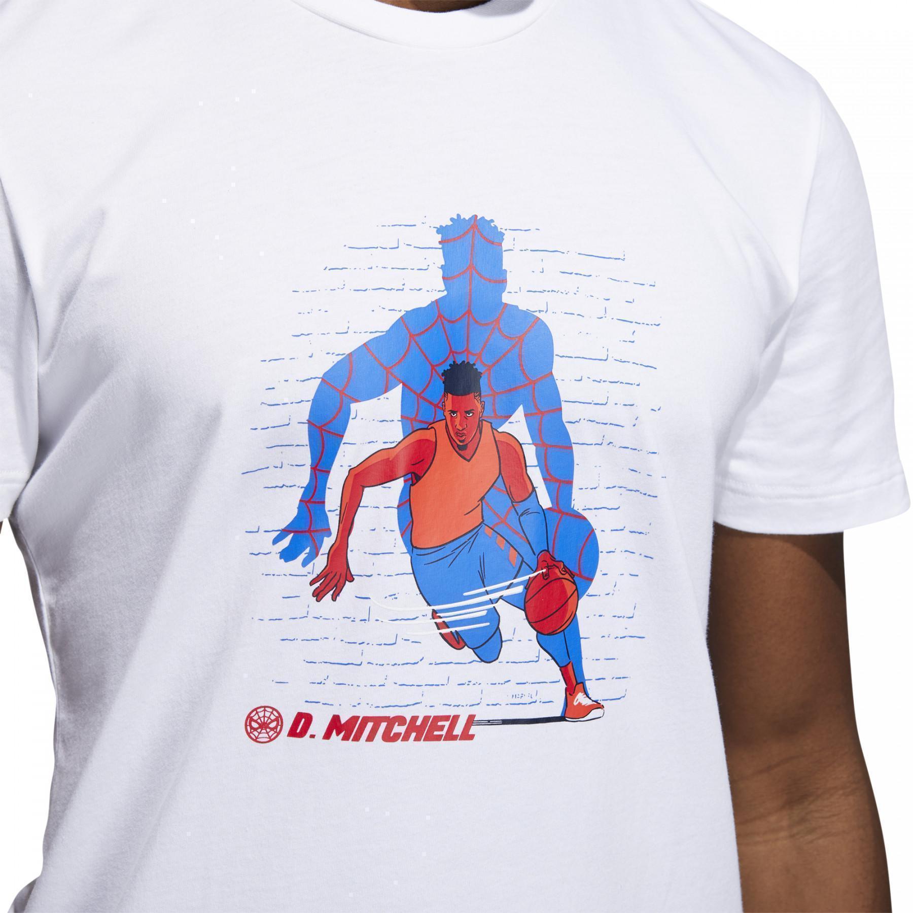 T-shirt adidas Marvel Donovan Mitchell Spider-Man