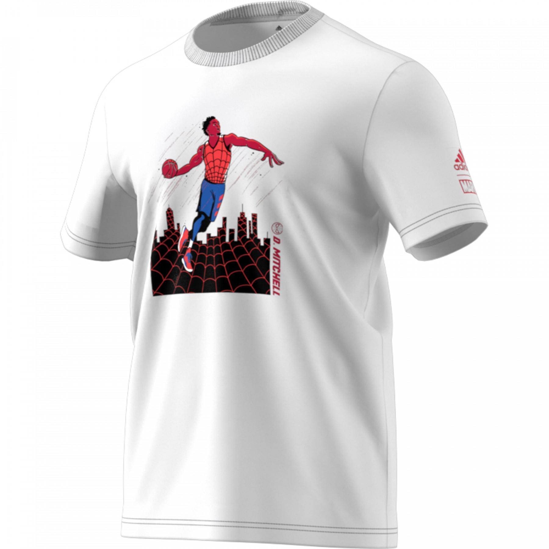 T-shirt adidas Marvel Donovan Mitchell Spider-Man
