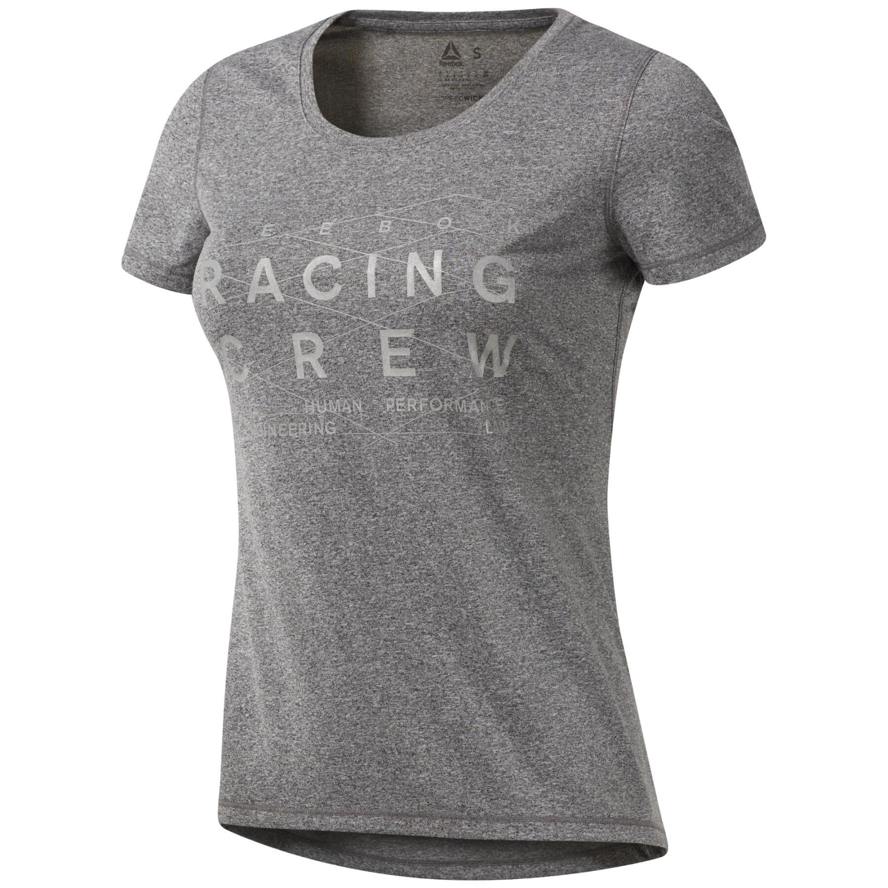 T-shirt réfléchissant femme Reebok Running OS