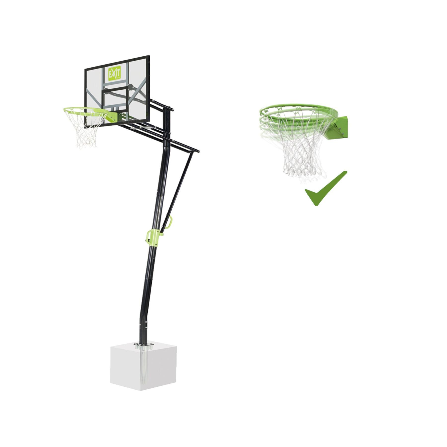 Anneau panier de basketball dunk avec filet Exit Toys