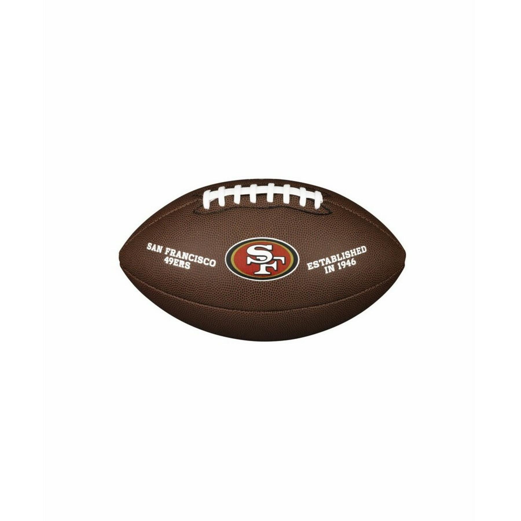 Ballon Wilson 49ers NFL Licensed