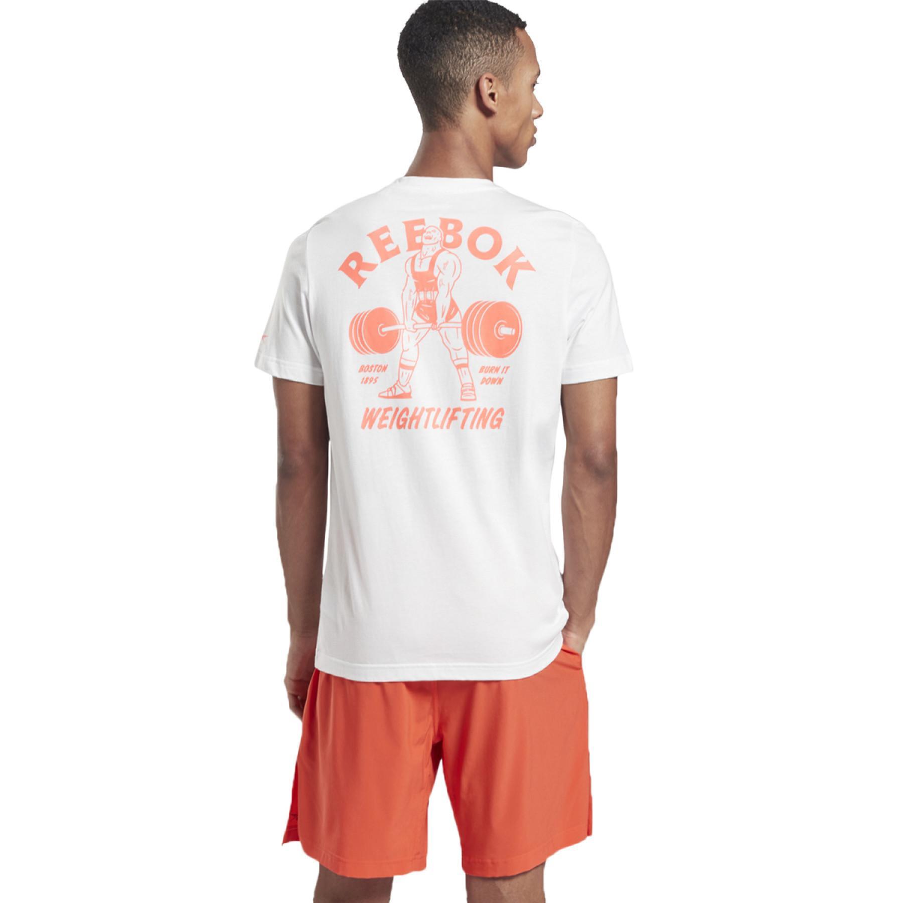 T-shirt Reebok Weightlifting