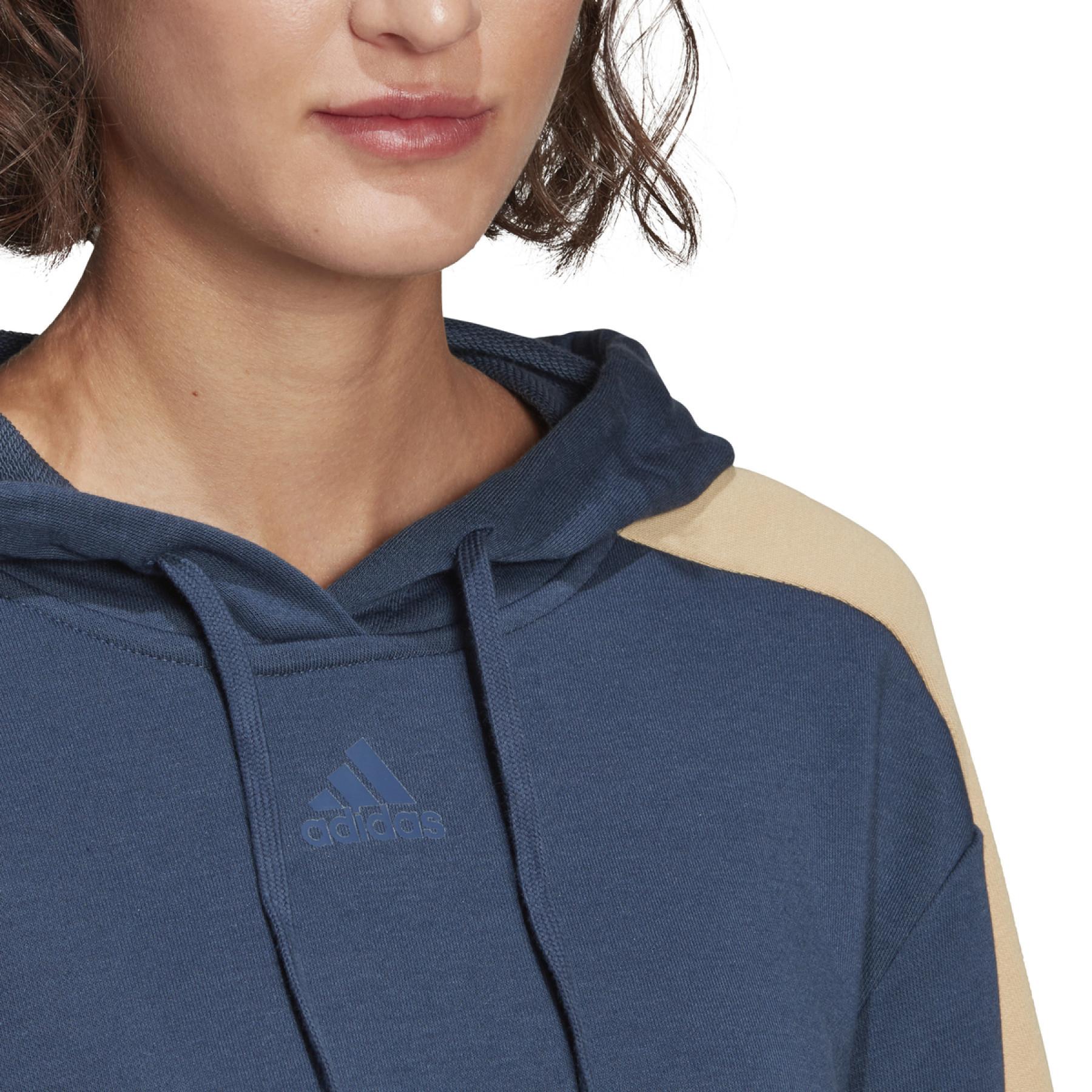 Sweatshirt à capuche femme adidas Essentials Logo Colorblock