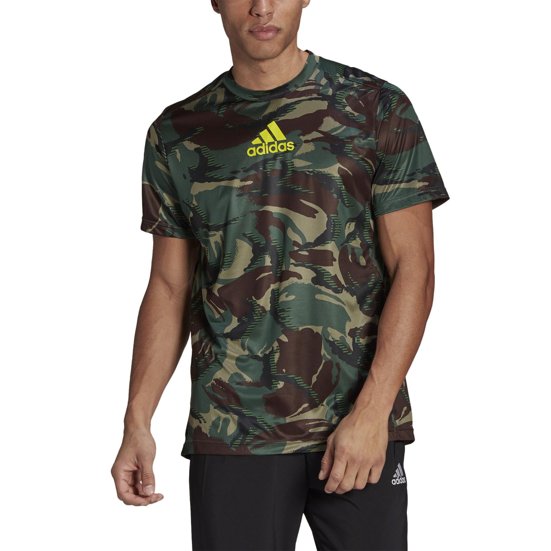 T-shirt adidas Designed To Move Aeroready Camouflage Graphic