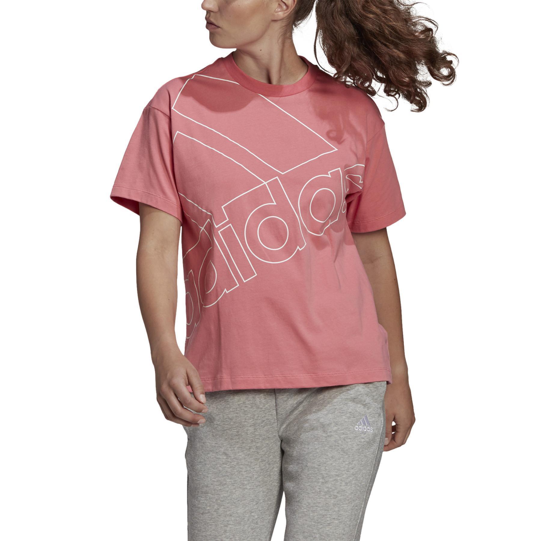 T-shirt femme adidas Giant Logo