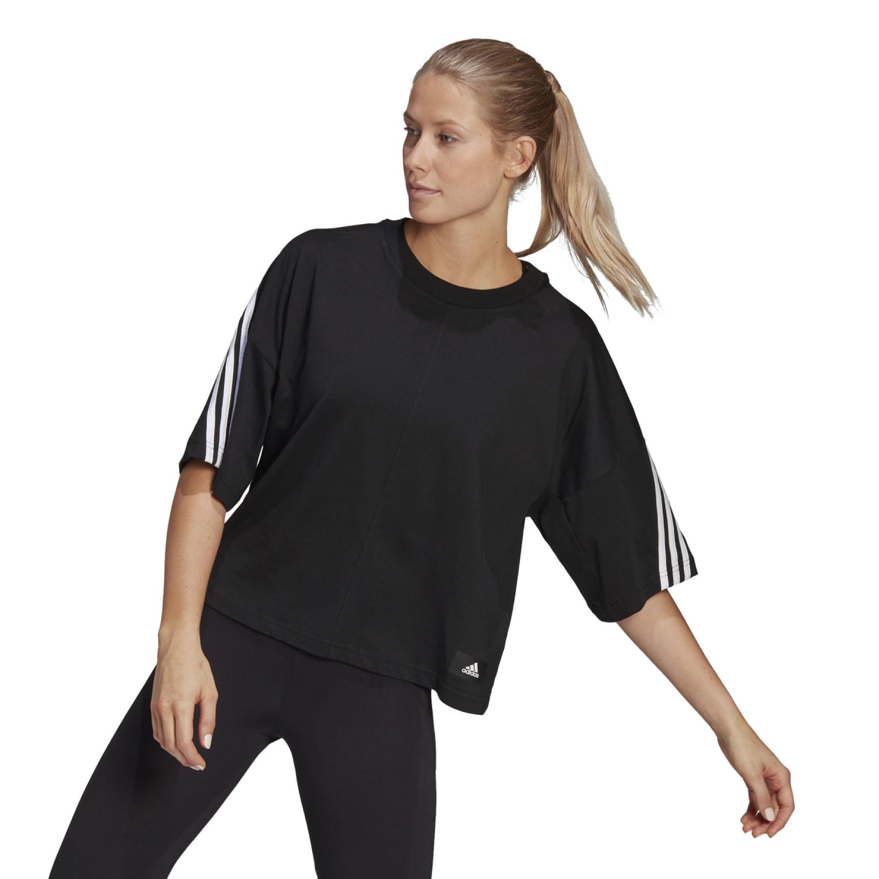 T-shirt femme adidas Sportswear 3-Bandes Primeblue