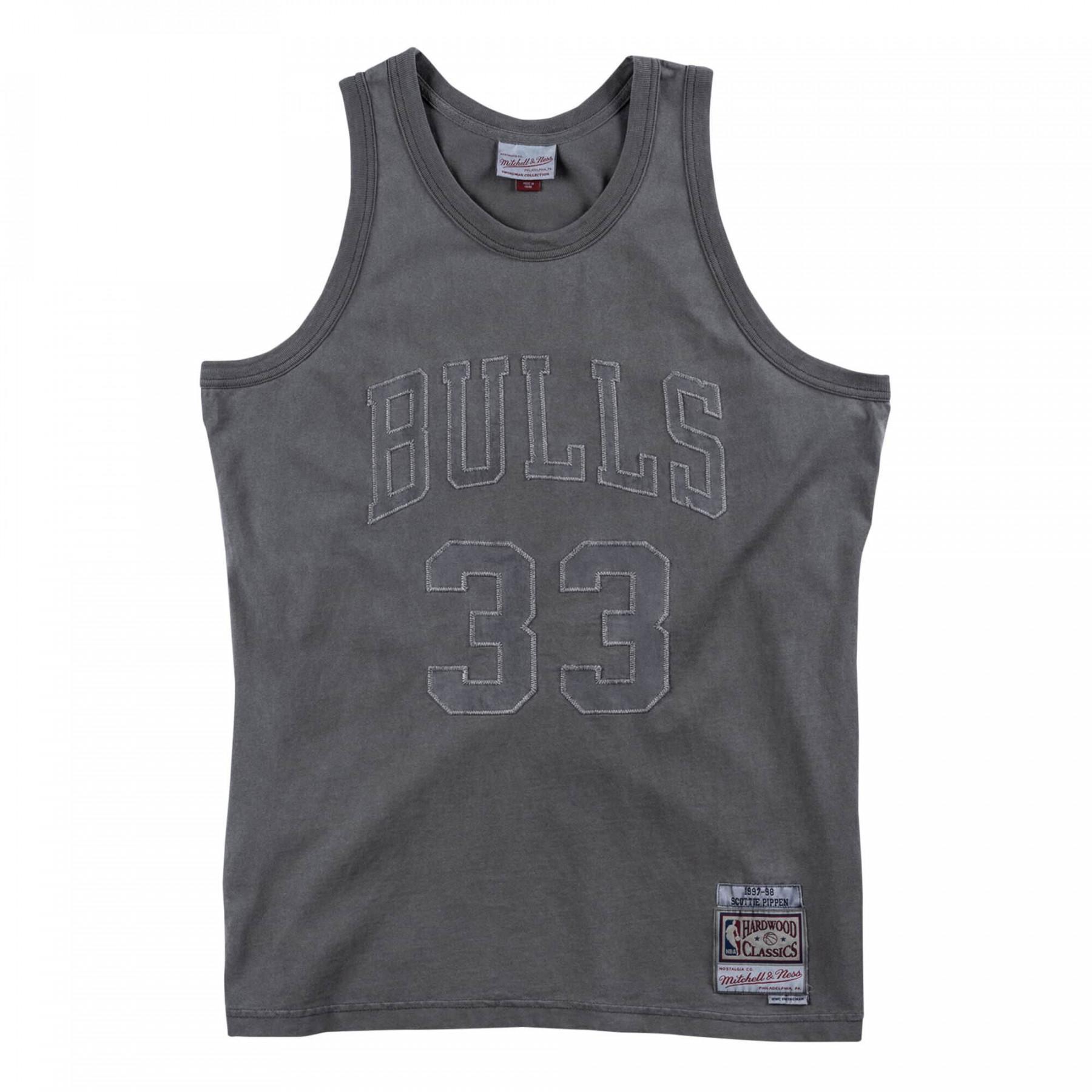 Maillot Mitchell & Ness Washed Out Scottie Pippen Chicago Bulls