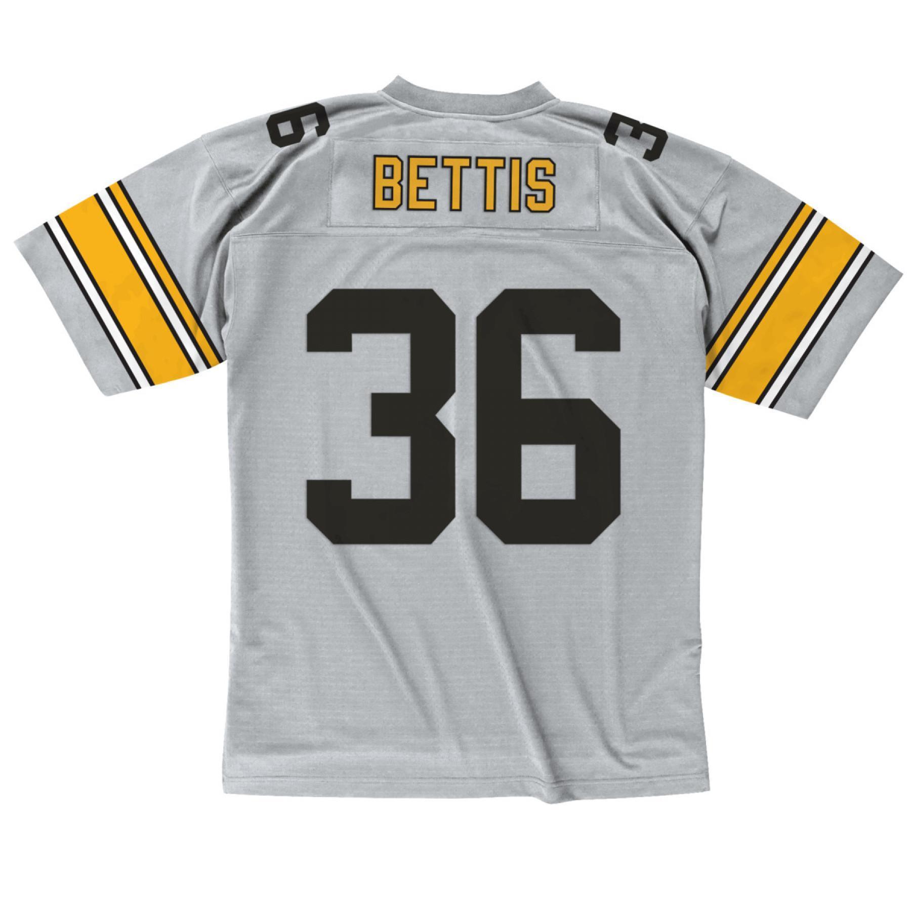 Maillot vintage Pittsburgh Steelers platinum Jerome Bettis