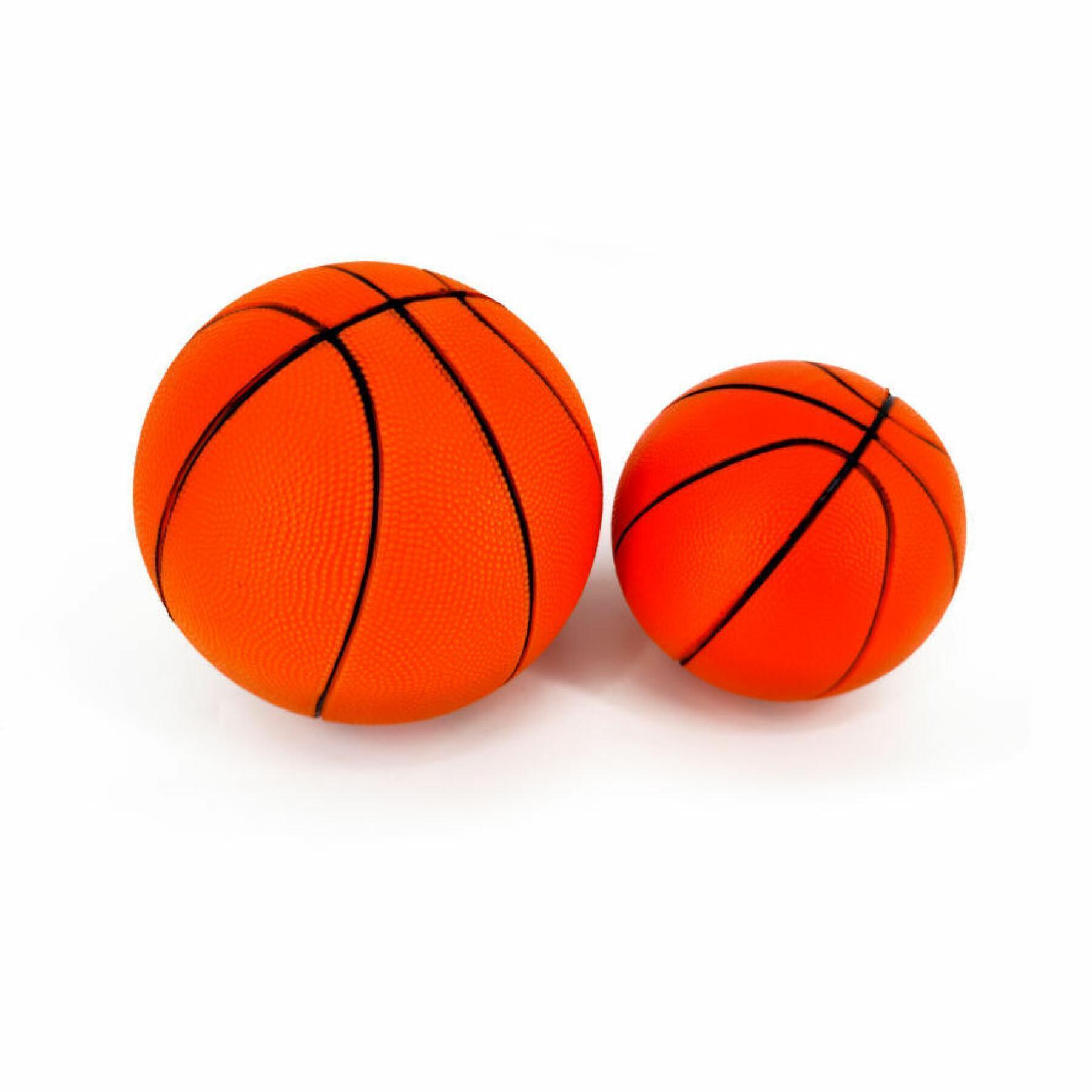 JEUX D'EXTERIEUR Bumper EVO3X PUMPBLUE - Ballon de basket + Pompe brun  orangé - Private Sport Shop