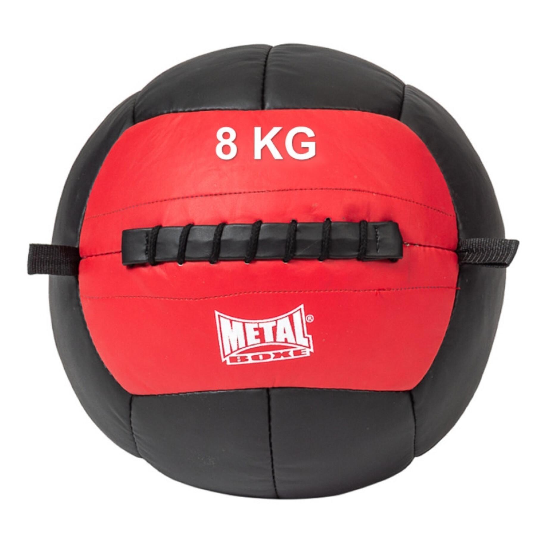Medecine ball murale Metal Boxe 8 kg - Fitness et musculation - Accessoires  - Equipements