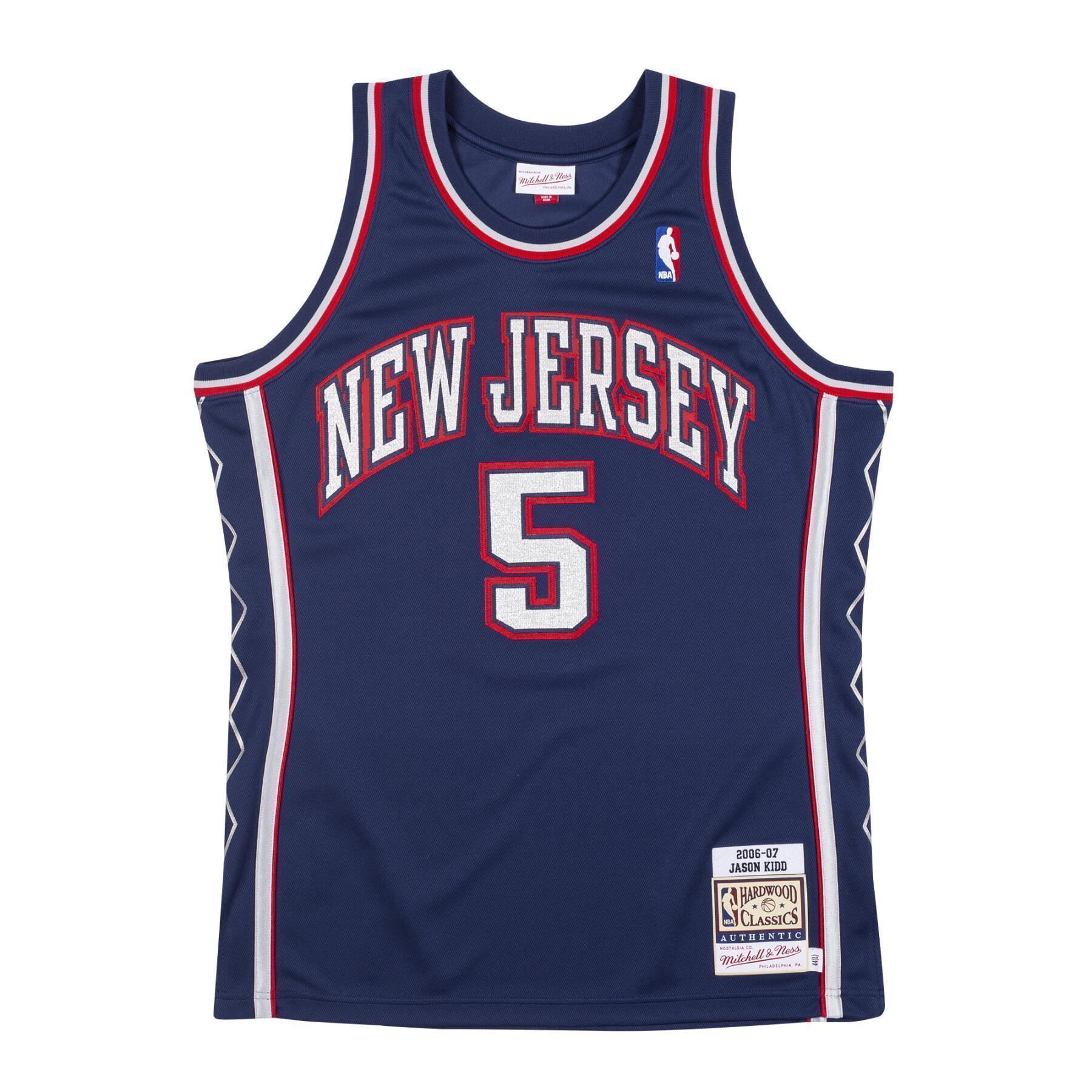 Maillot Authentique New Jersey Nets Jason Kidd