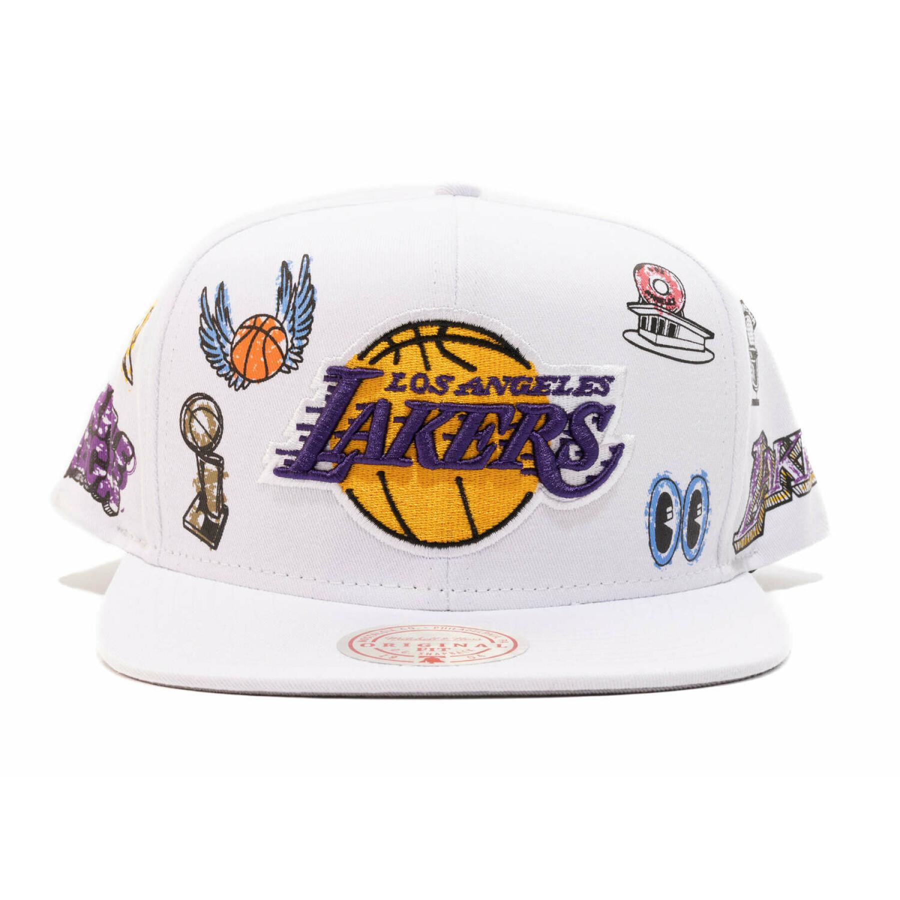Casquette Los Angeles Lakers Hand Drawn