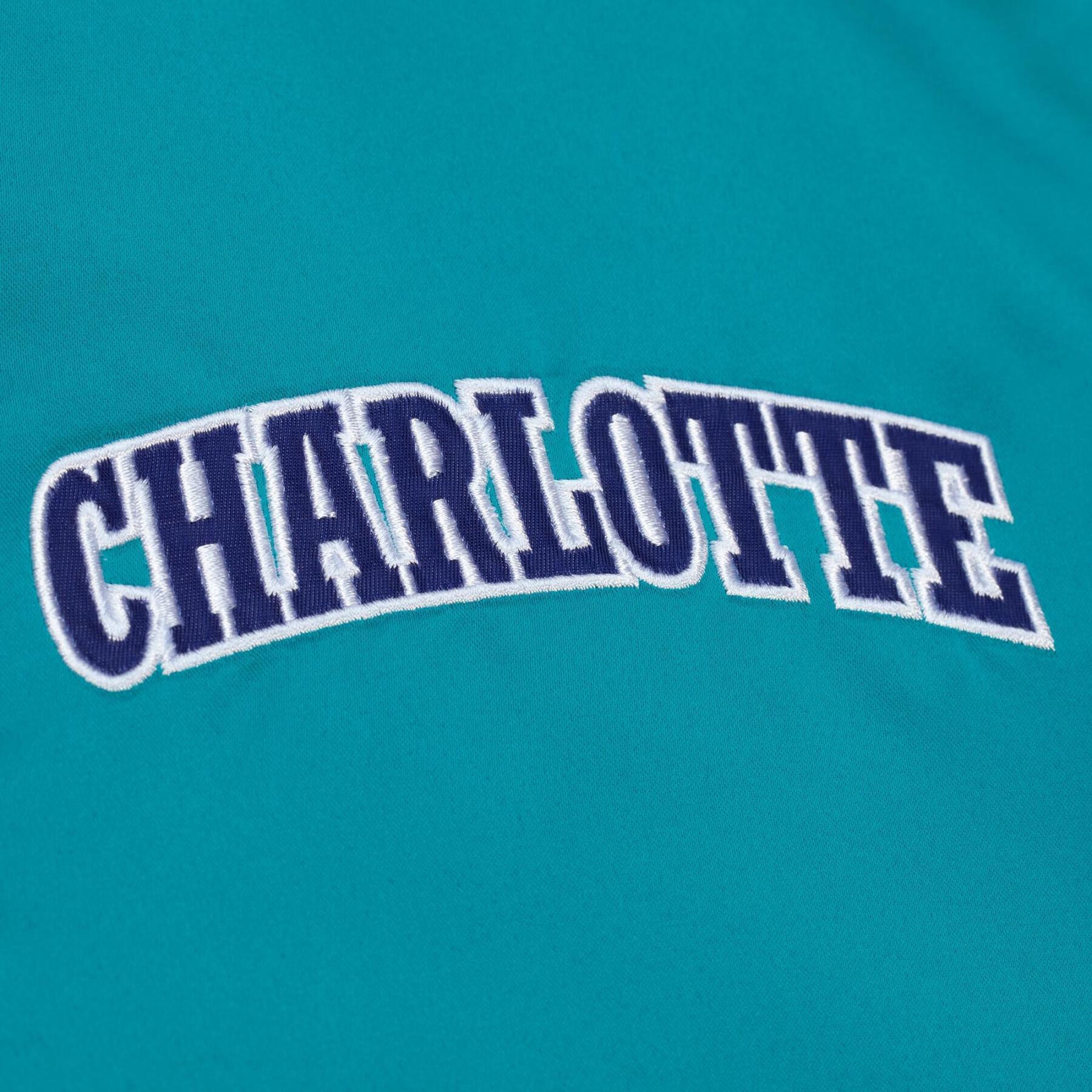 Blouson satin épais Charlotte Hornets