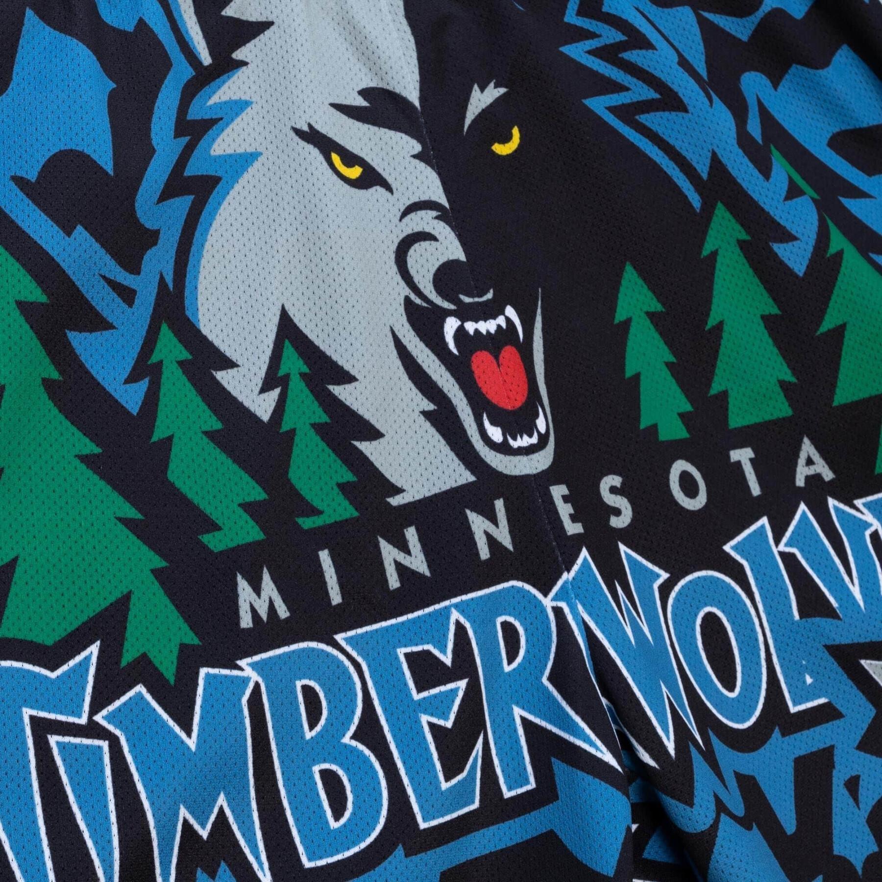 Short Minnesota Timberwolves NBA Jumbotron 2.0 Sublimated