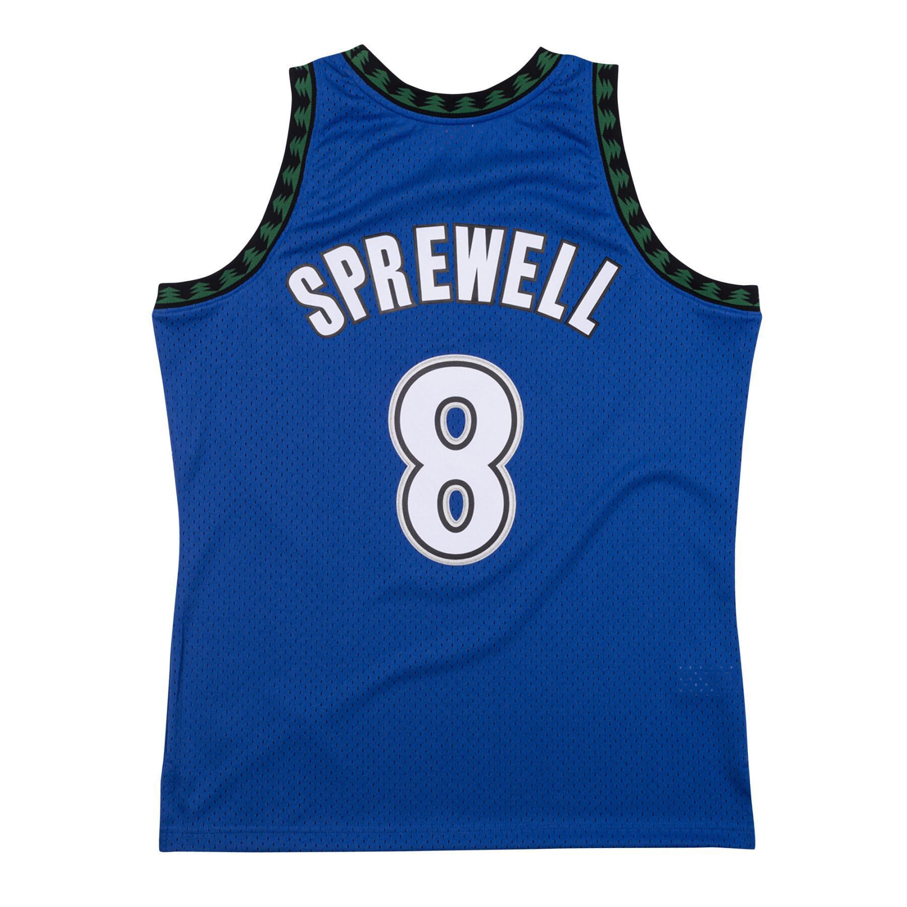 Maillot swingman Minnesota Timberwolves Latrell Sprewell