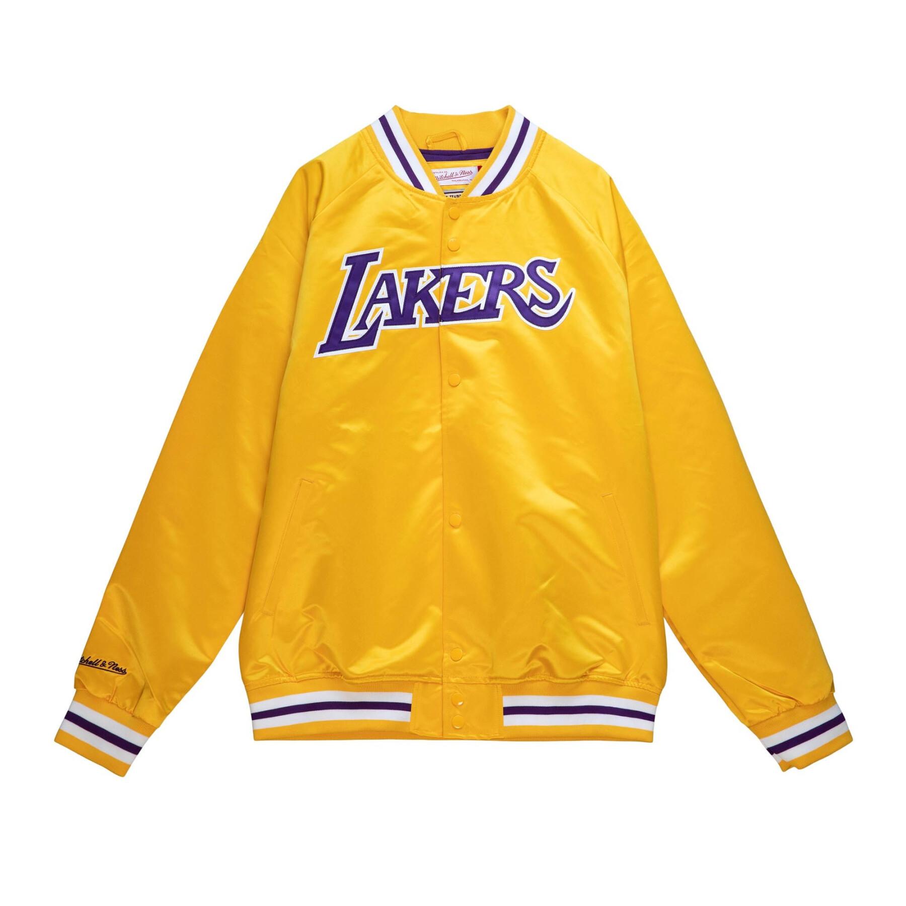 Veste de survêtement satin Los Angeles Lakers