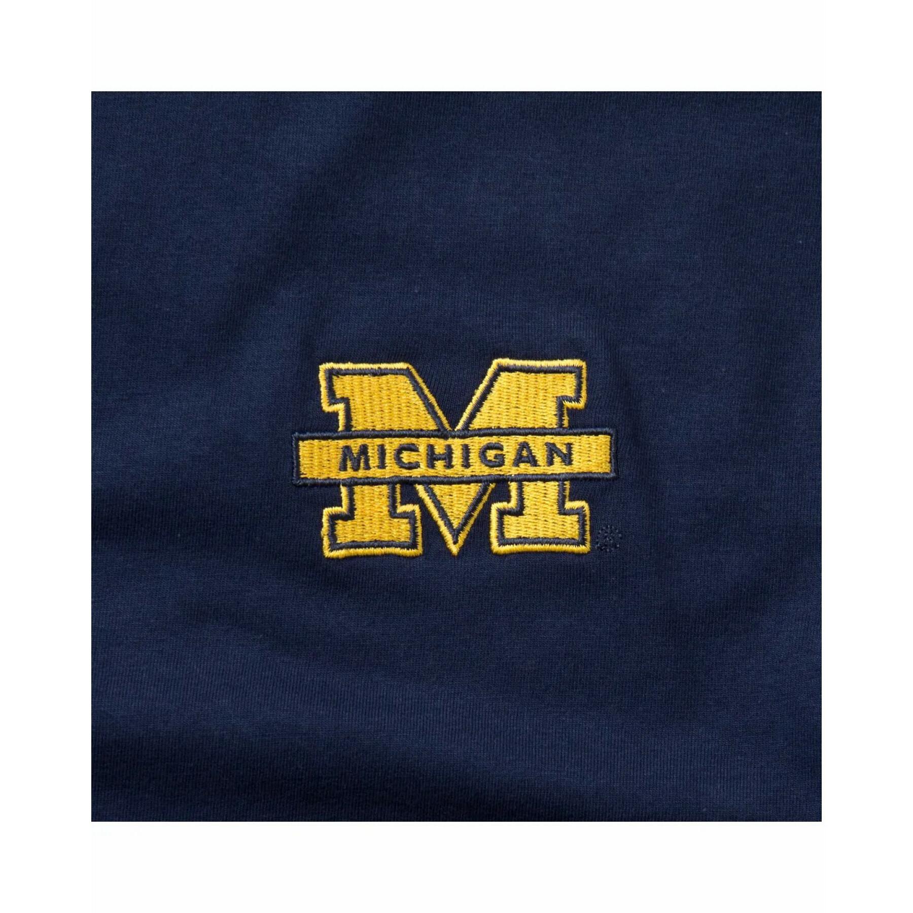 T-shirt University of Michigan embroidered logo