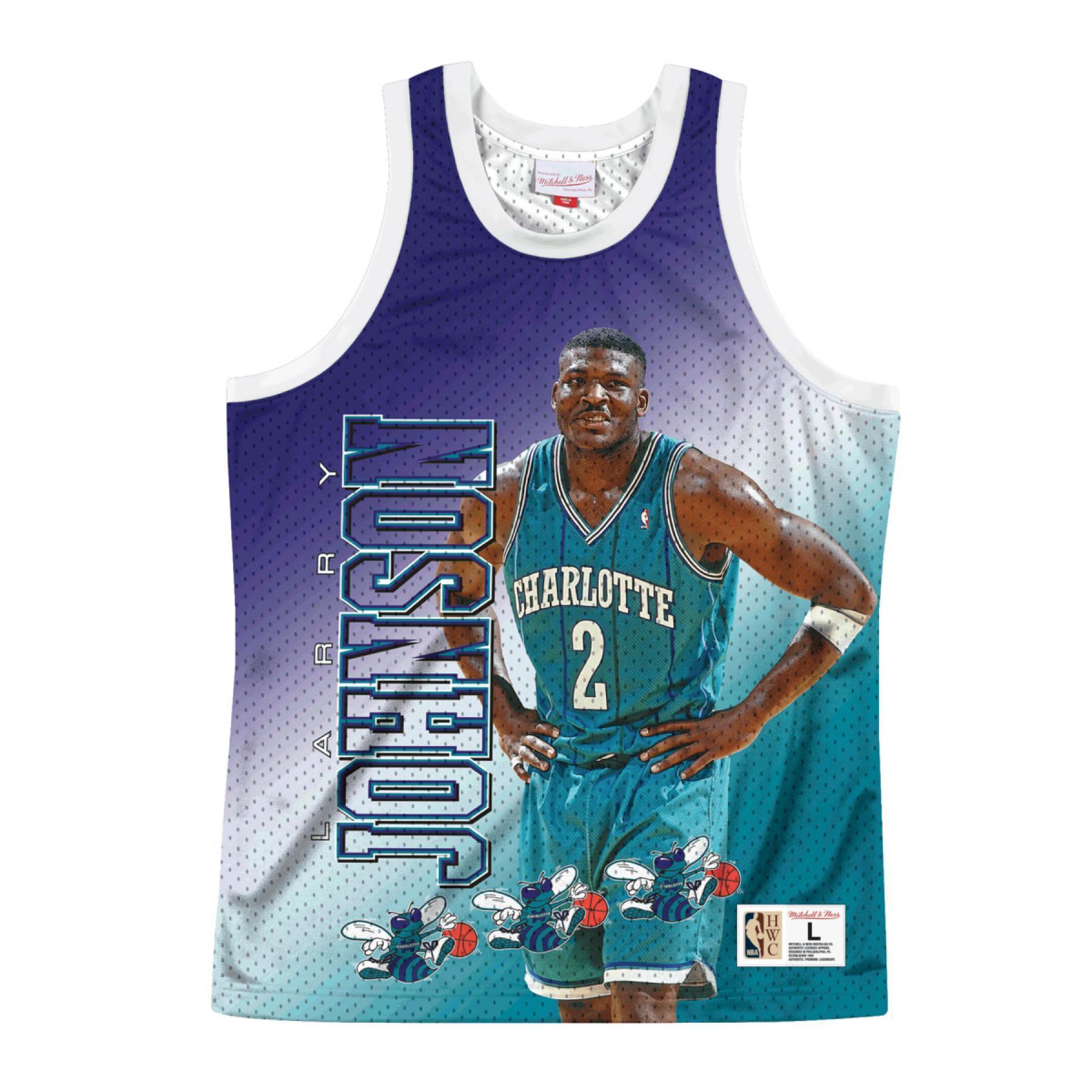 Maillot Charlotte Hornets behind the back