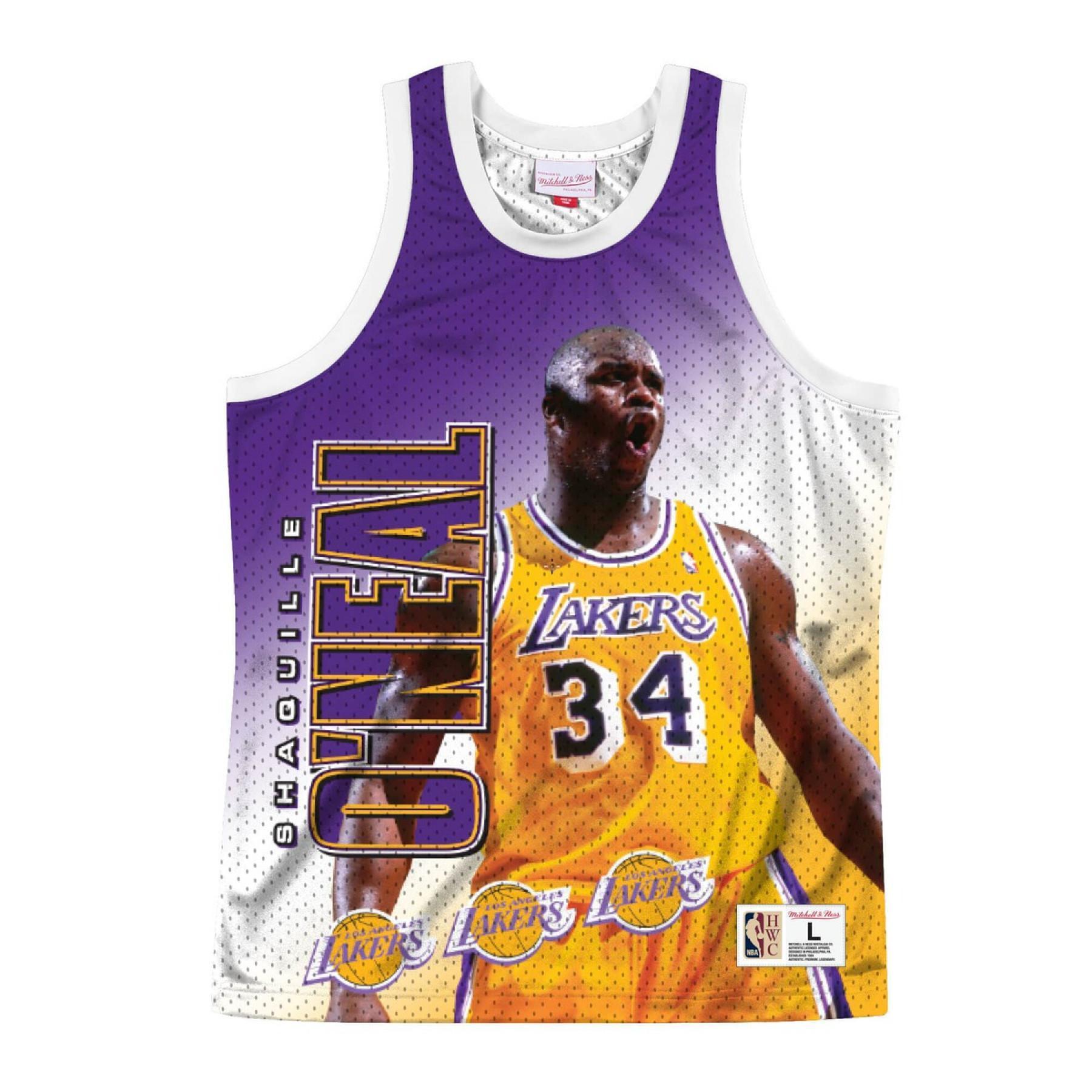 Maillot Los Angeles Lakers behind the back