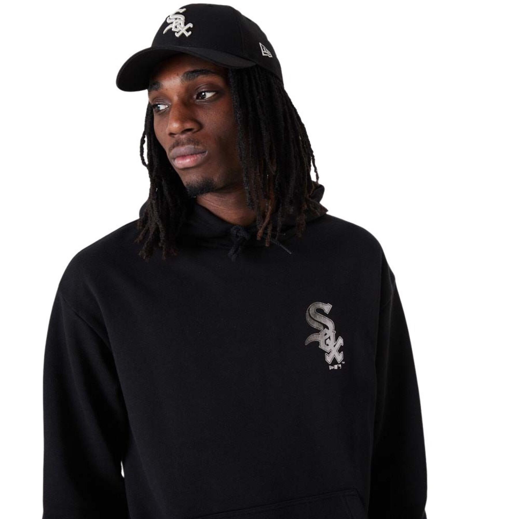Sweatshirt à capuche Chicago White Sox BP Metallic PO