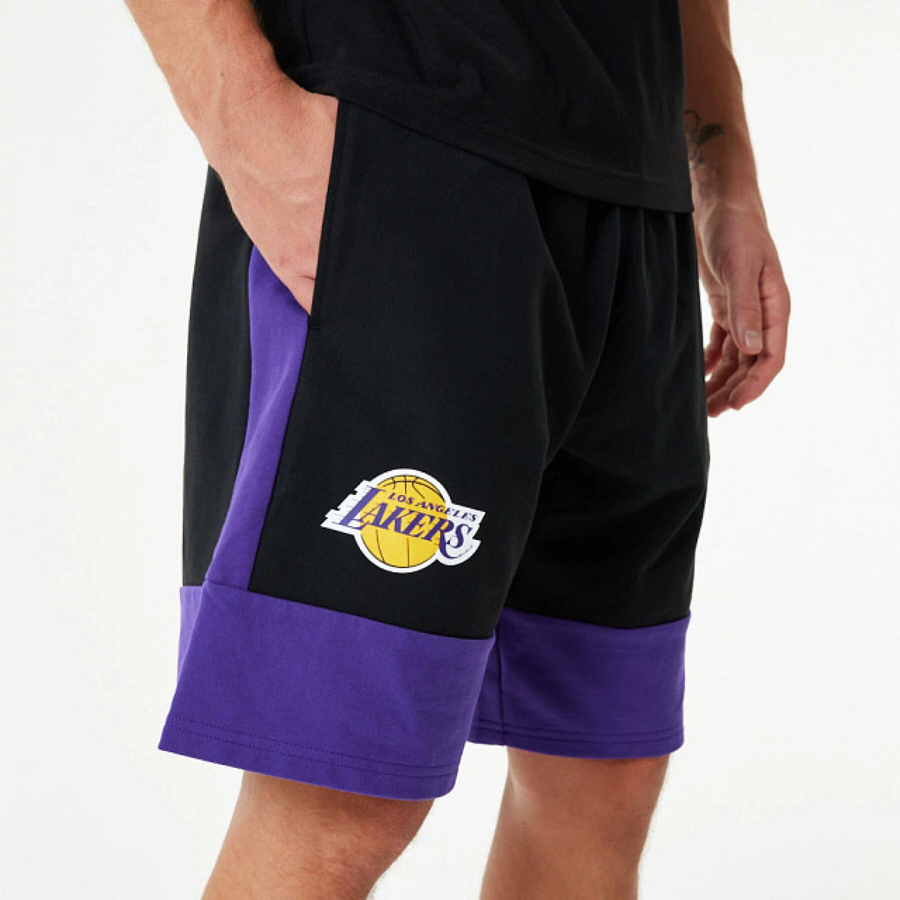 Short LA Lakers NBA Colour Block