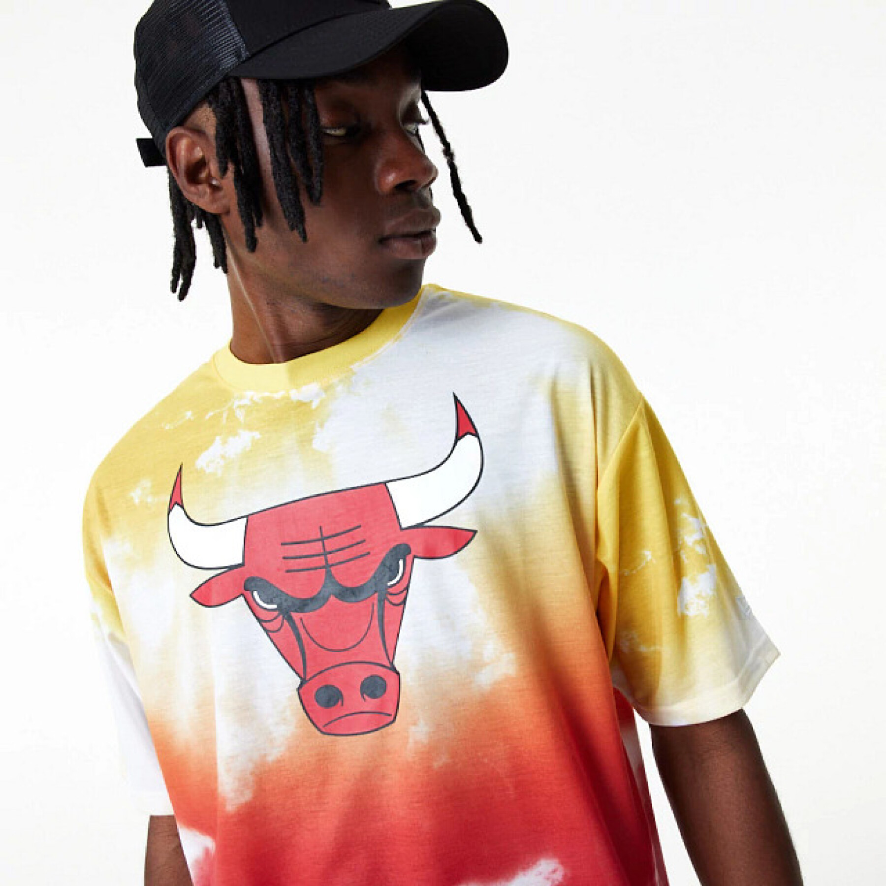 T-shirt imprimé Chicago Bulls NBA Sky All Over