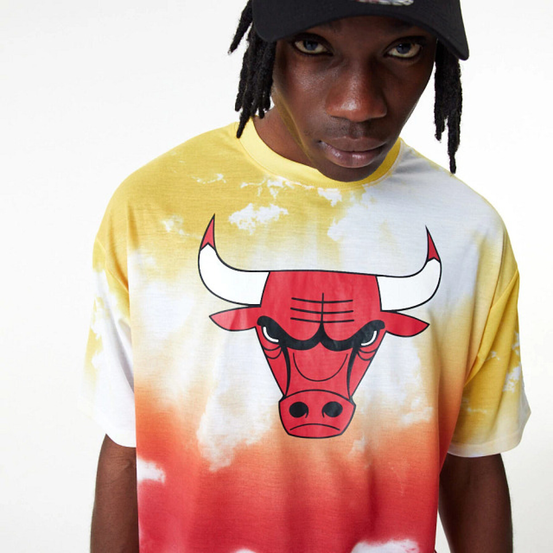 T-shirt imprimé Chicago Bulls NBA Sky All Over