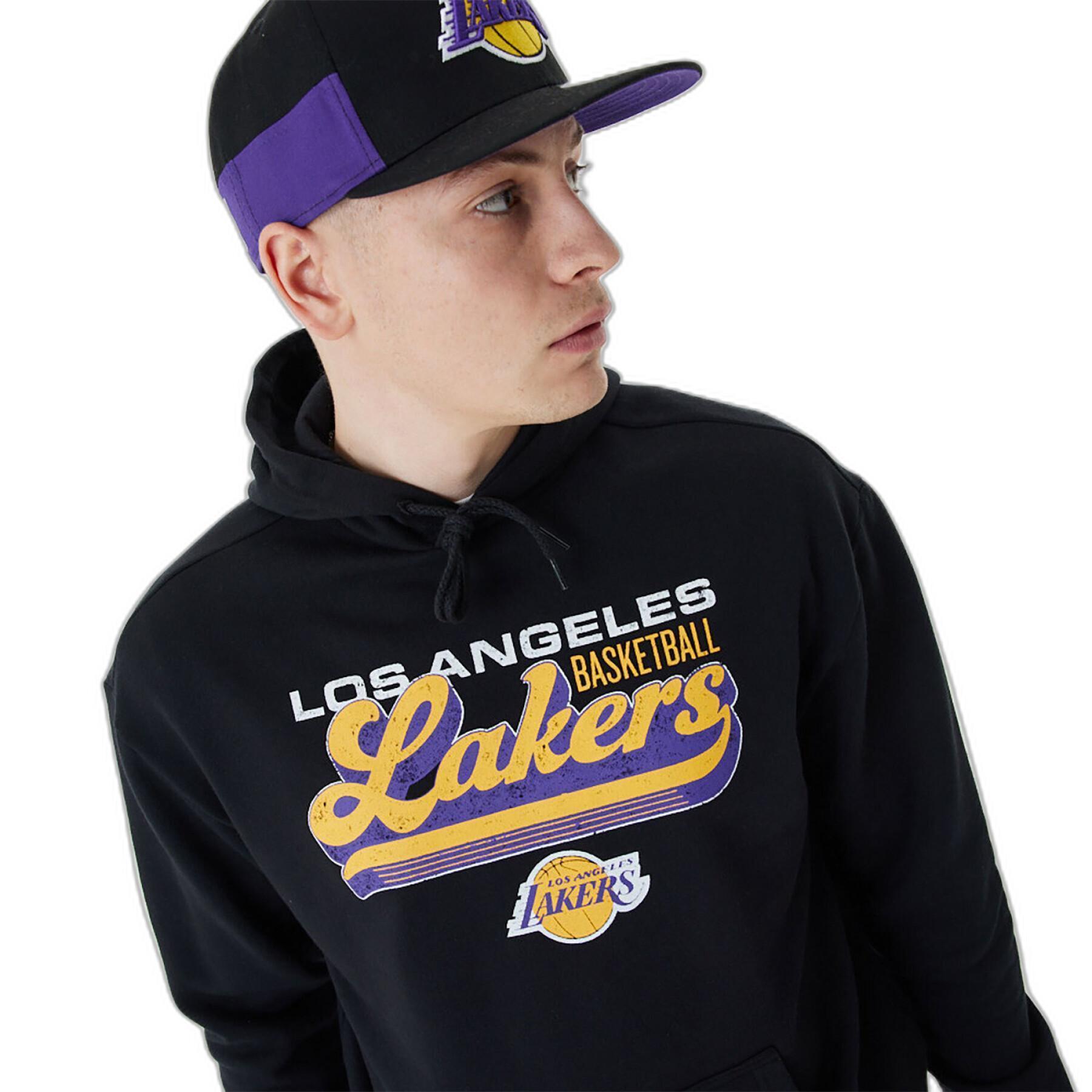 Sweatshirt à capuche Los Angeles Lakers Retro Graphic
