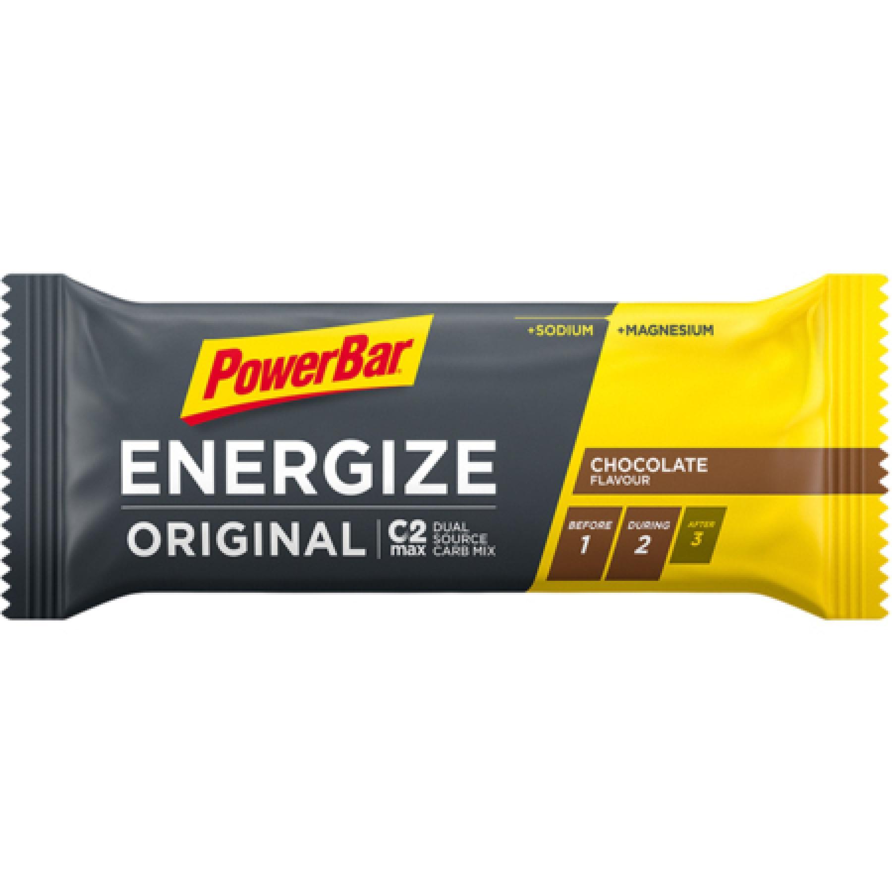 Barres PowerBar Energize C2Max 25x55gr Chocolate