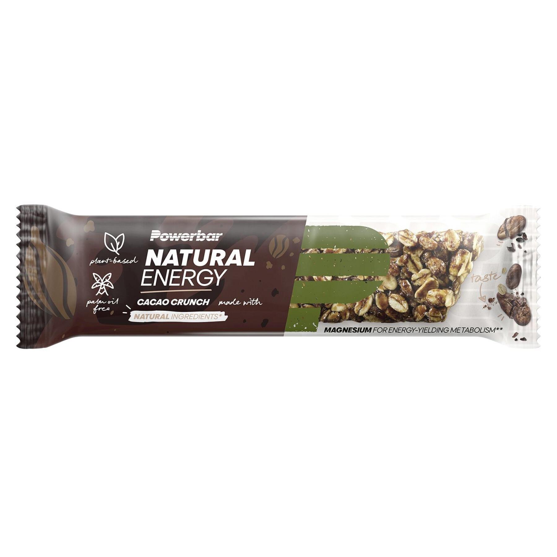 Barres de nutrition cereal PowerBar Natural Energy