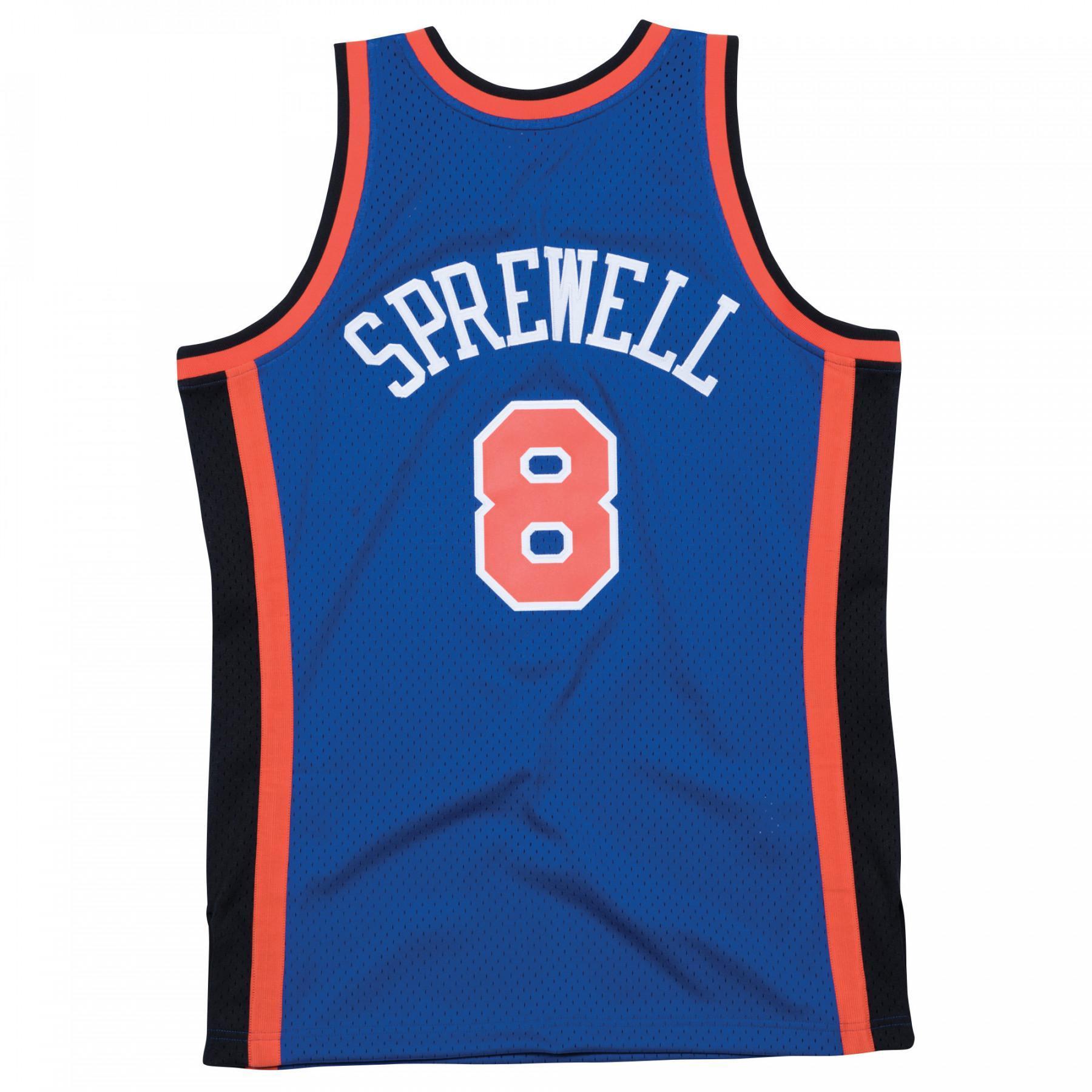 Maillot New York Knicks Swingman Latrell Sprewell #8
